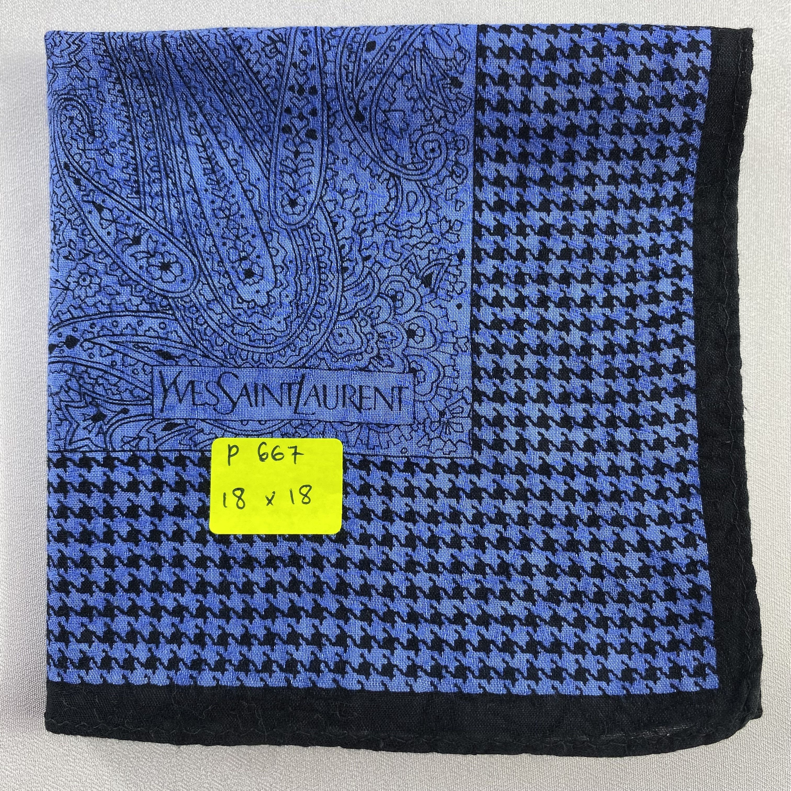 Vintage Yves Saint Laurent Neckerchief / Handkerchief-P667 Size ONE SIZE - 6 Thumbnail