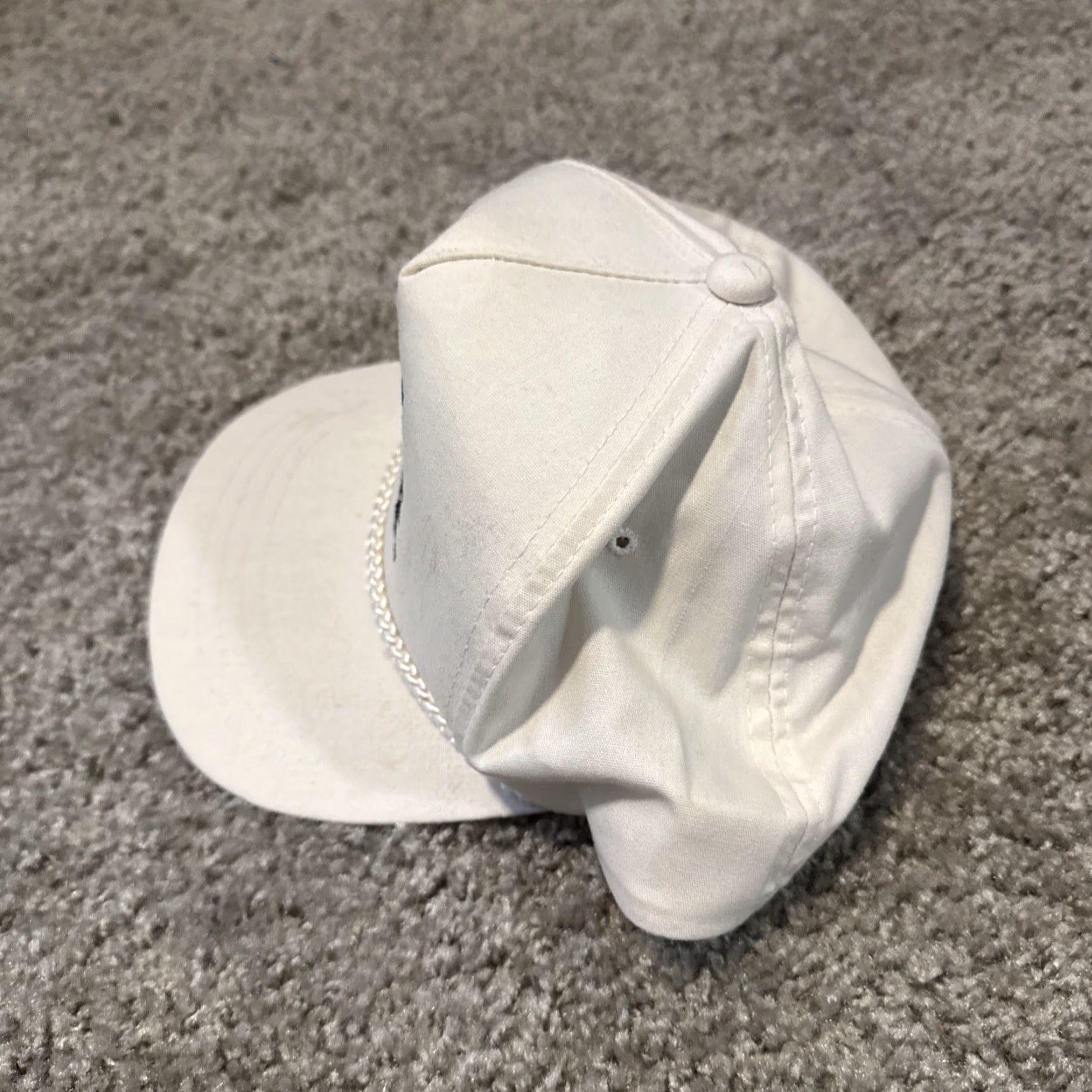 Roper VINTAGE 80s Florida RacePlex Racing White Rope Snapback Hat Cap Men One Size Race Car Accessories - Mens Size ONE SIZE - 4 Thumbnail