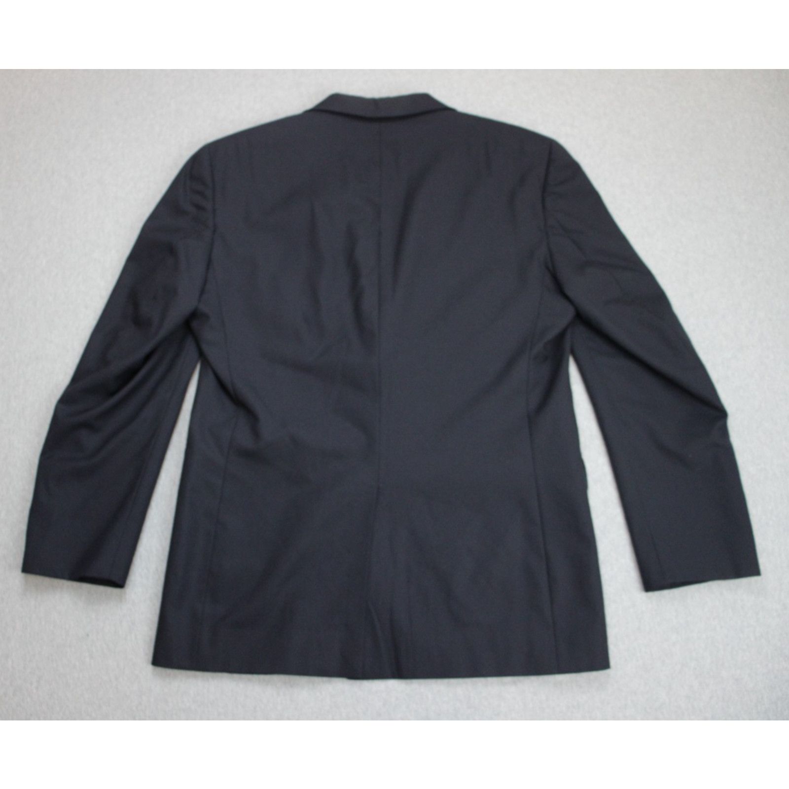 Jos. A. Bank Jos A Bank Blazer 40R Navy Blue 100% Wool Gold Buttons Size 40R - 3 Thumbnail
