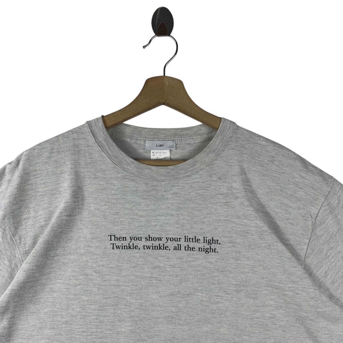 Japanese Brand LIAN japanesebrand photo print back hit tee Size US L / EU 52-54 / 3 - 3 Thumbnail