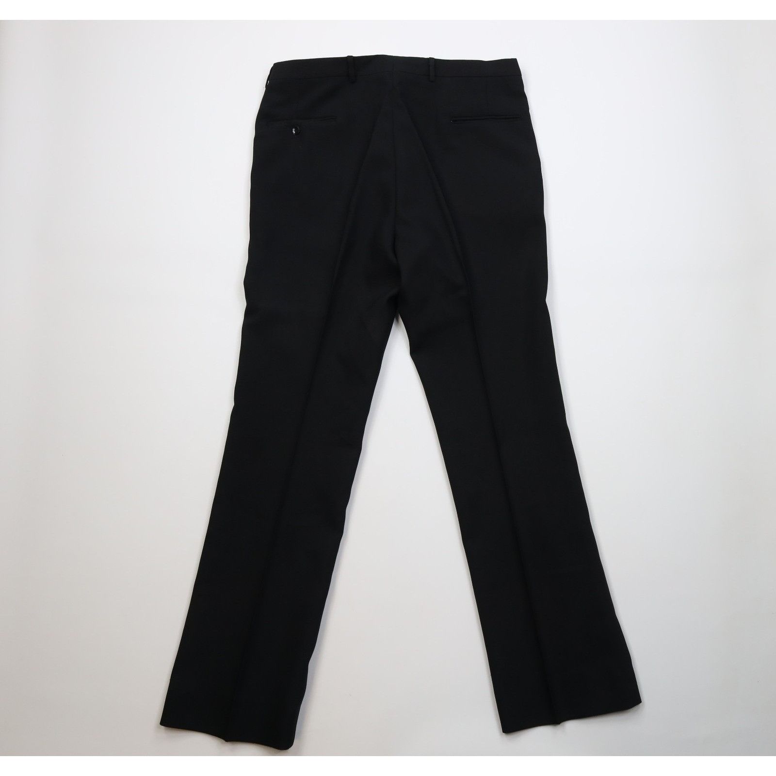 Vintage Vintage 70s 2 Piece Knit Suit Wedding Wide Leg Size 42L - 15 Thumbnail