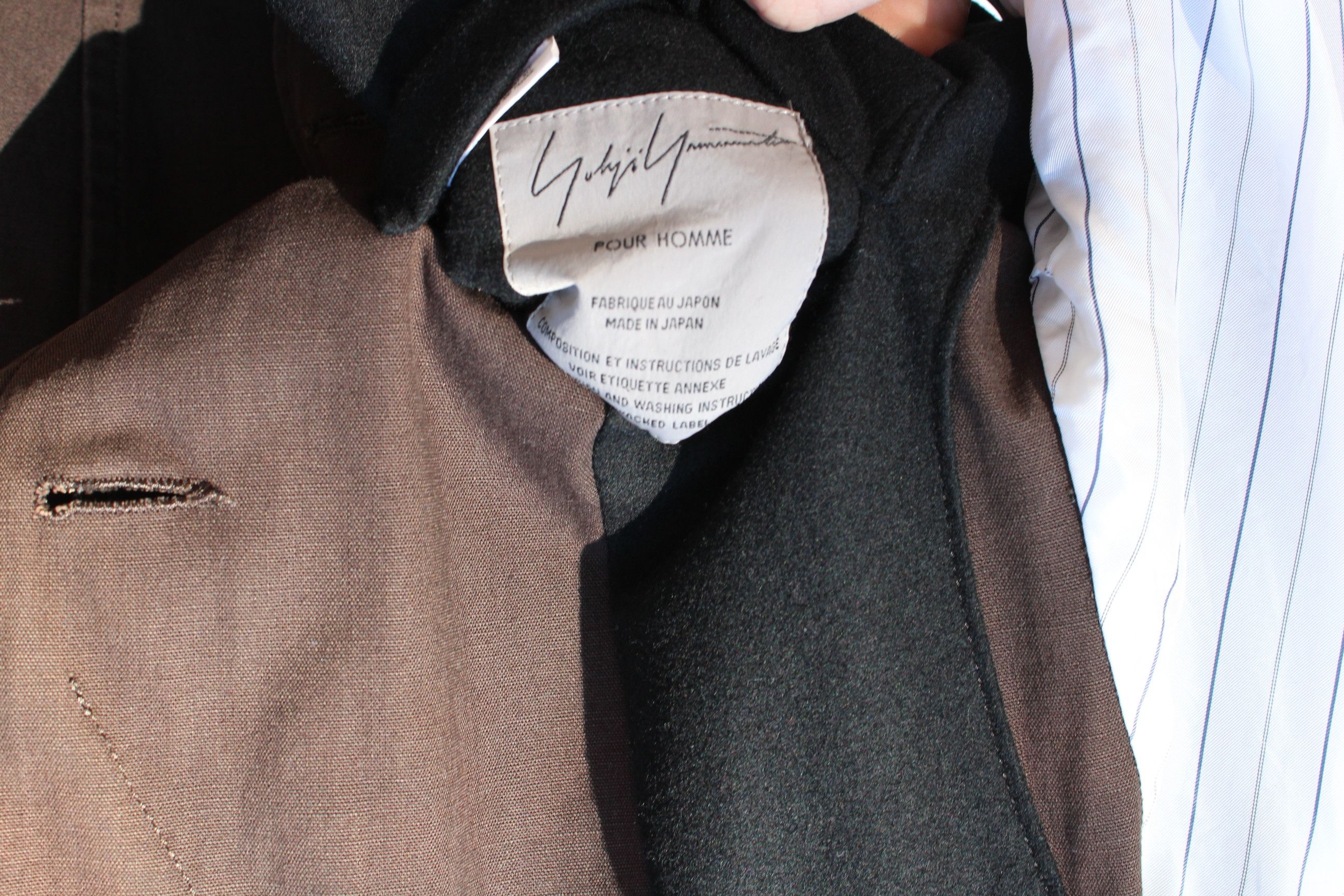 Yohji Yamamoto Wool Blazer AW09 Size US L / EU 52-54 / 3 - 7 Thumbnail