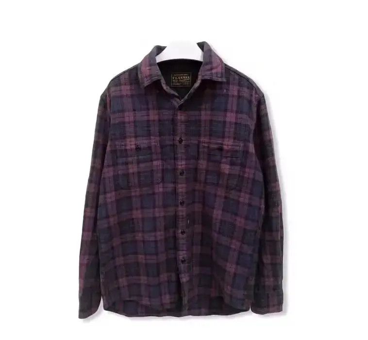 Japanese Brand Japanese Brand Uniqlo Plaid Tartan Flannel Shirt 👕 Size US M / EU 48-50 / 2 - 1 Thumbnail