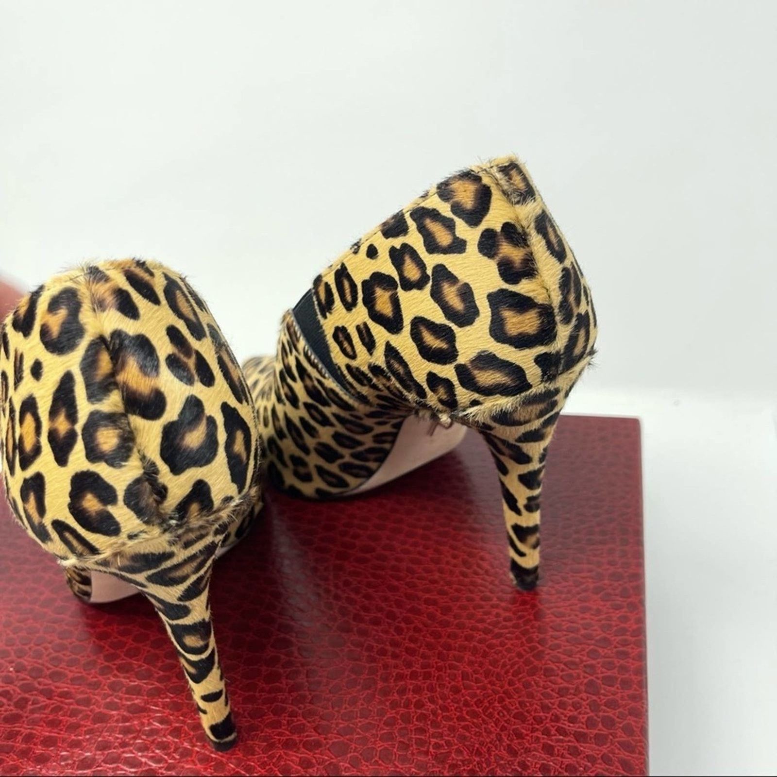 Tamara Mellon NWT Tamara Mellon League 105 Leopard Haircalf Booties 38.5 Size US 8.5 / IT 38.5 - 5 Thumbnail