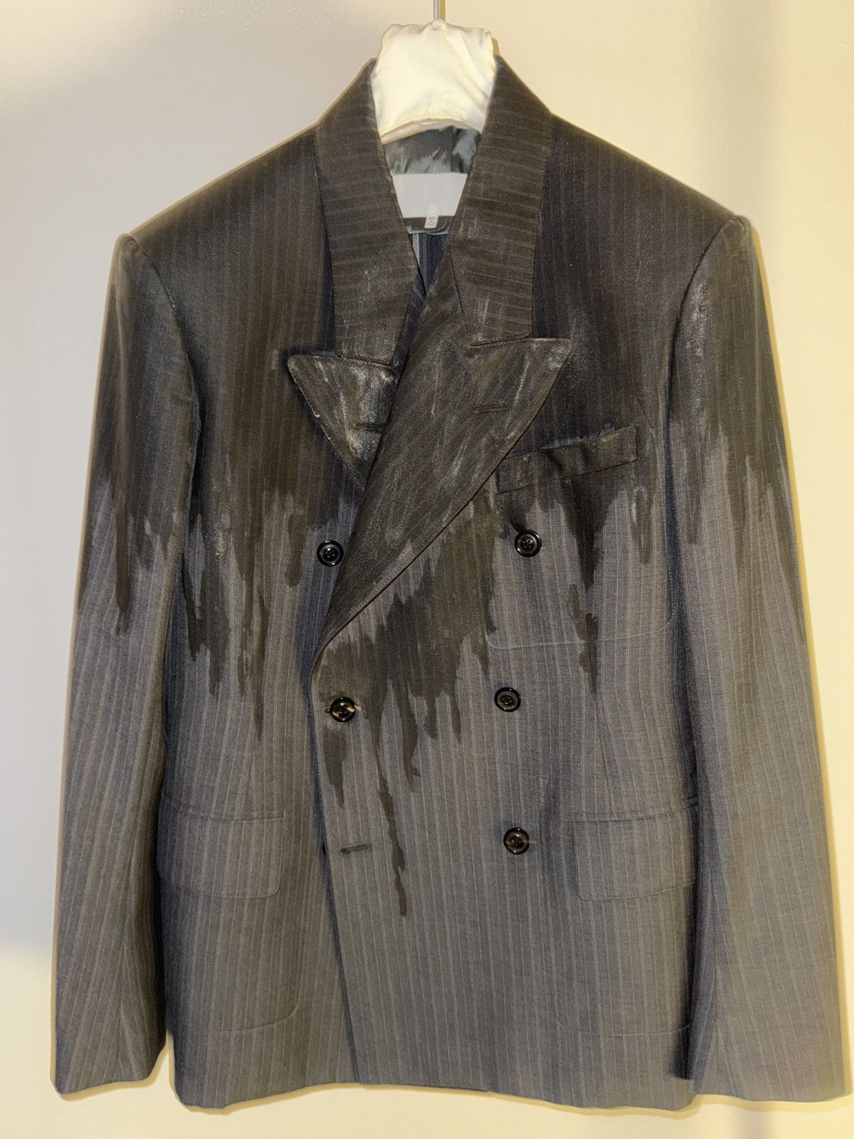 Maison Margiela Maison Margiela Artisanal Blazer Size 48R - 1 Thumbnail