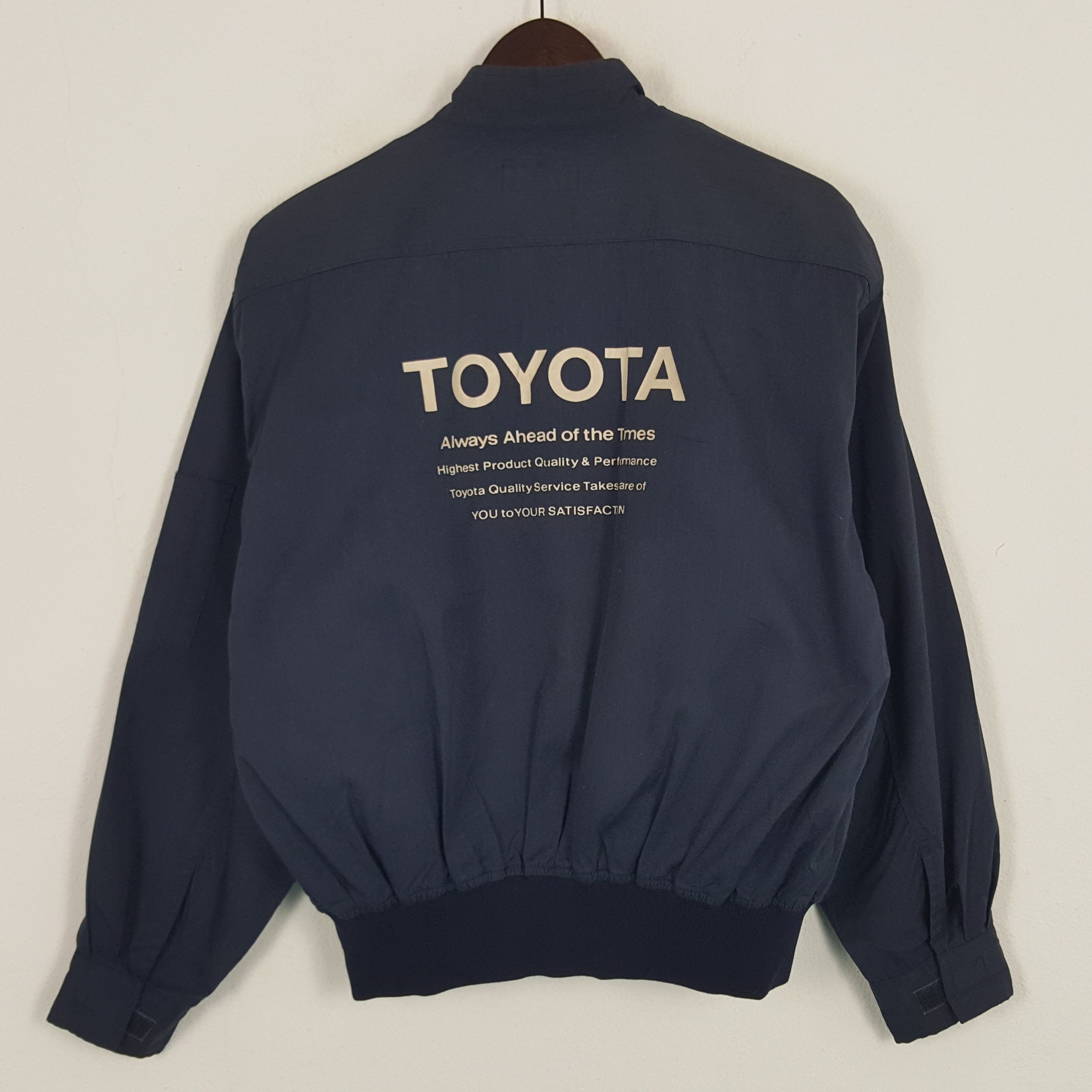 Vintage Toyota Tecno Windbreaker Bomber Jacket