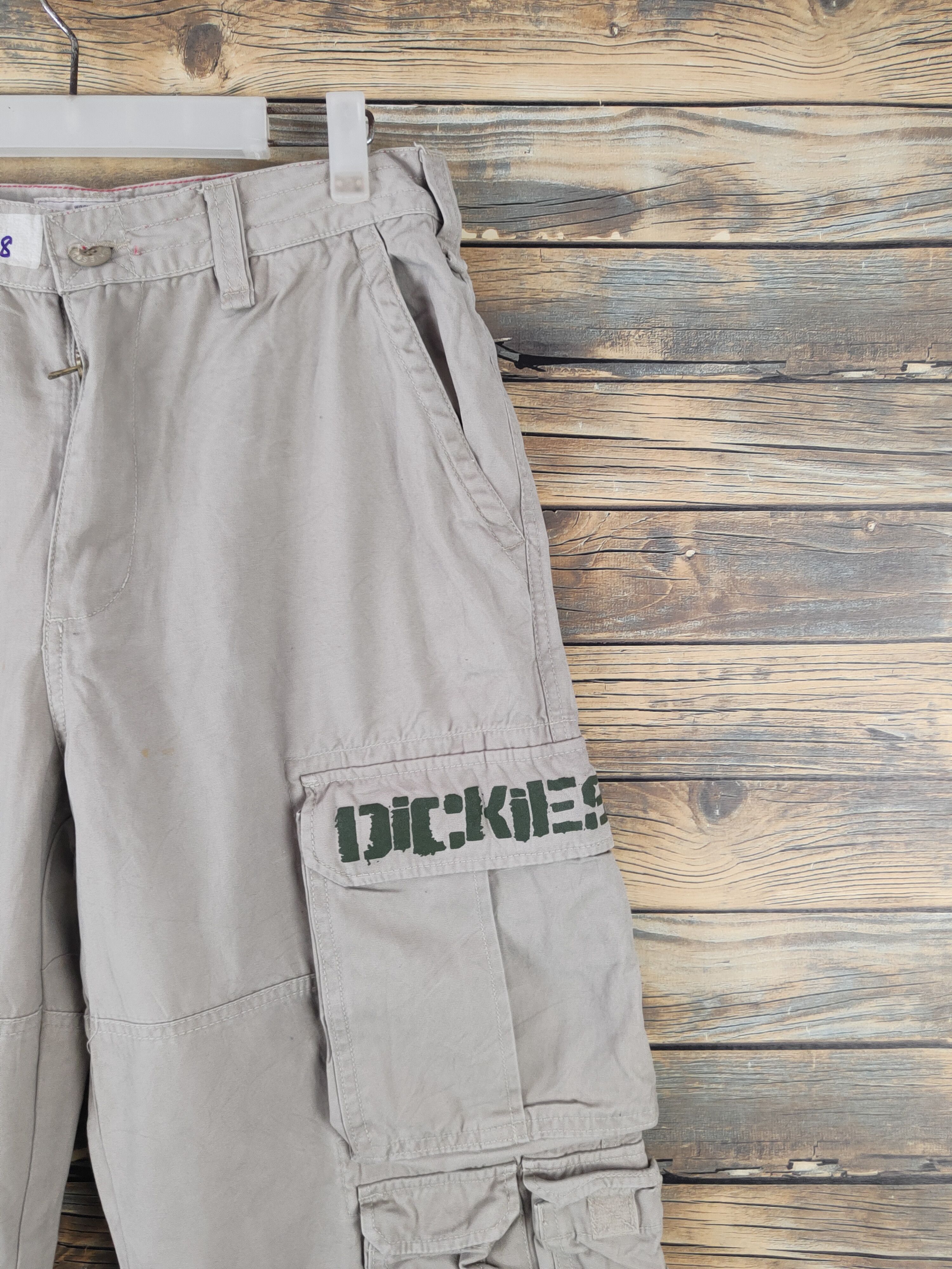 Dickies DLL Dickies Beige Multipocket Tactical Cargo Pants #218 Size US 32 / EU 48 - 6 Thumbnail