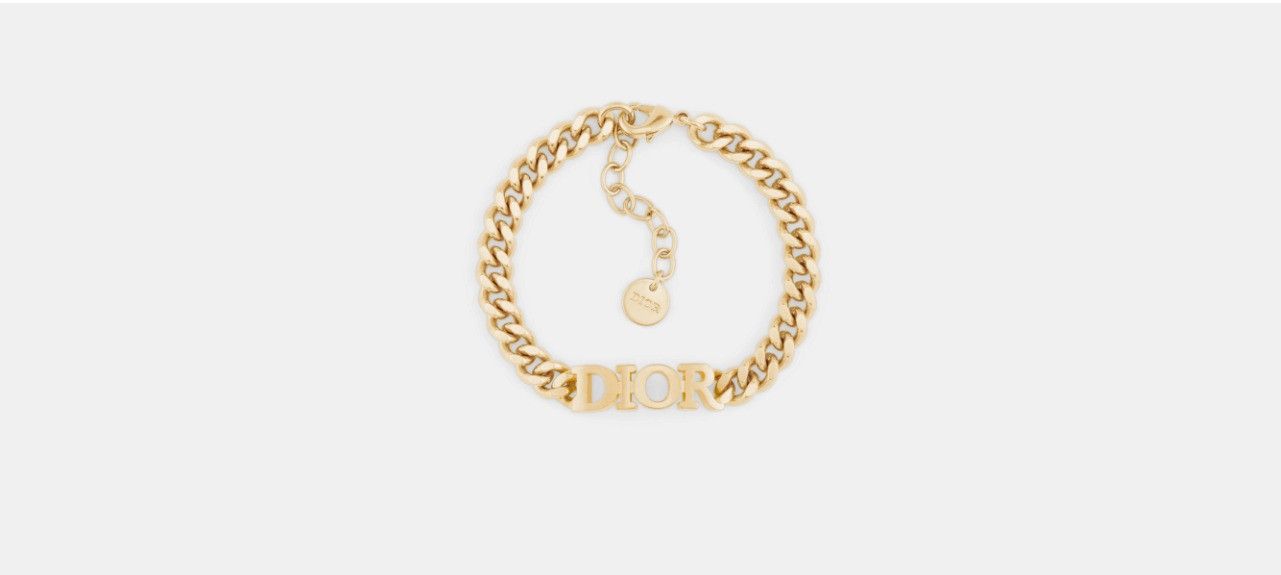 image of Dior O1W1Db10524 Size: Os Evolution Bracelet In Gold, Women's