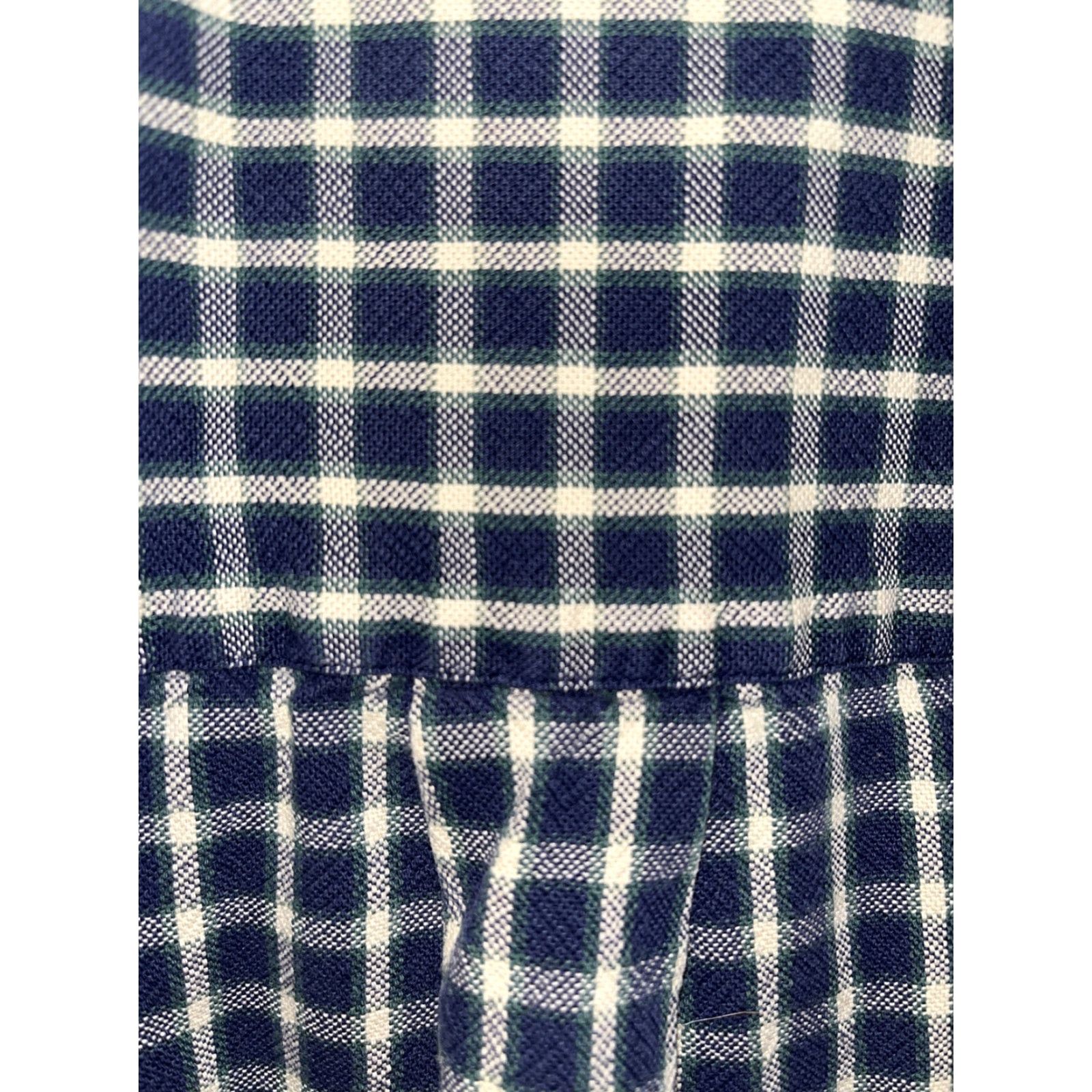 Abercrombie & Fitch VINTAGE Abercrombie & Fitch Men's Cotton Plaid Shirt XL Long Sleeve Button-Down Casual Fall Winter Green Blue 90s Size US XL / EU 56 / 4 - 7 Thumbnail