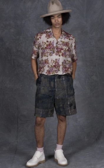 Kapital Kapital BORO ivy short Pants shorts indigo size 3 new Size US 33 - 9 Thumbnail