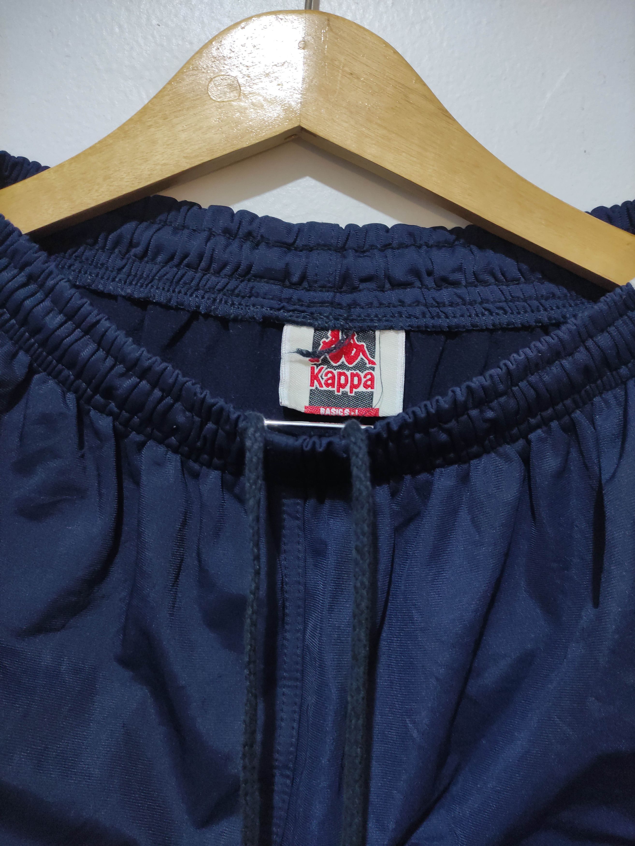 Kappa Kappa Track Pants Navy Logo Elastic Waist Pockets Drawstring Size US 32 / EU 48 - 5 Thumbnail
