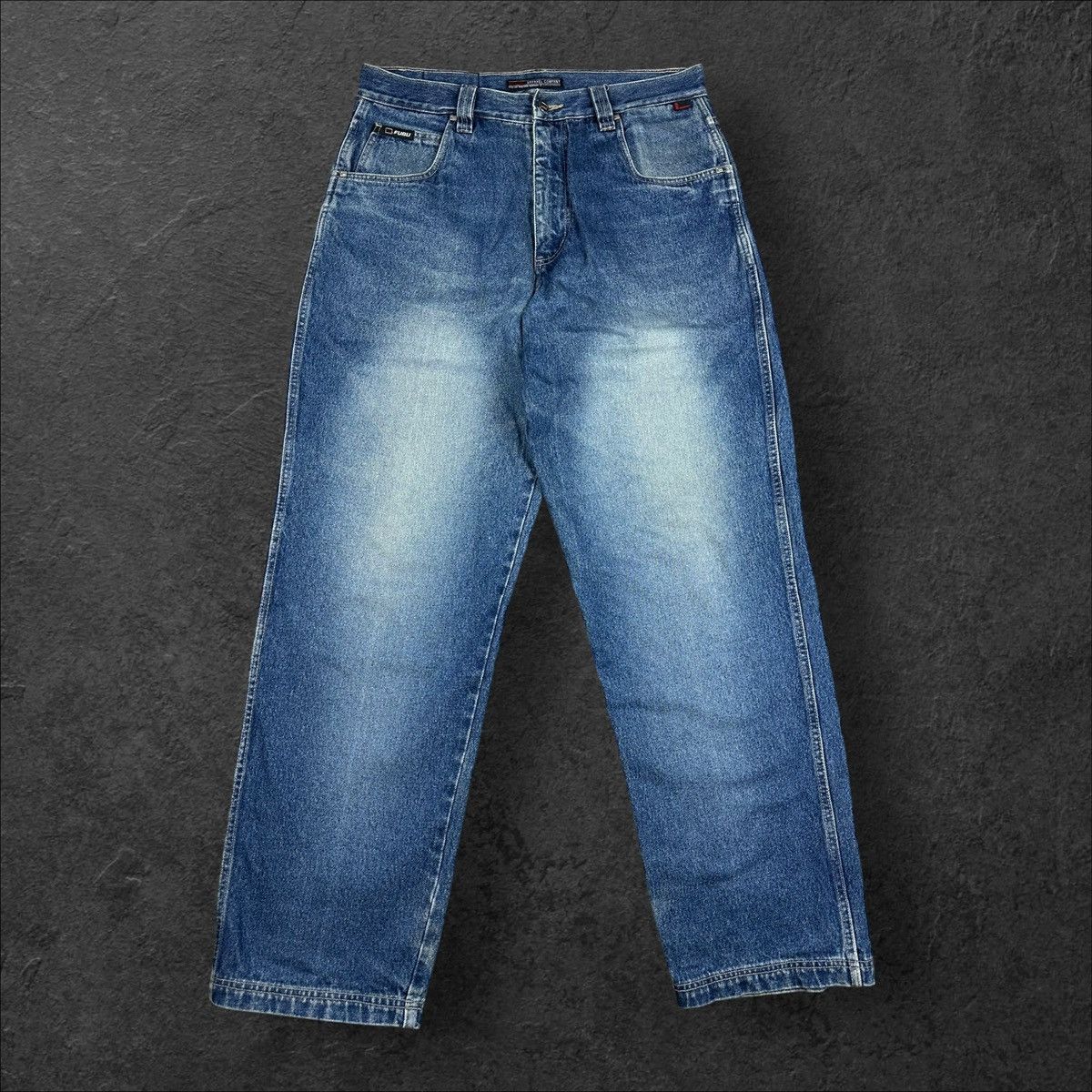 Fubu × Vintage Vintage Fubu Baggy Jeans Denim Rap Skate Pants w36 l34 Size US 36 / EU 52 - 3 Thumbnail