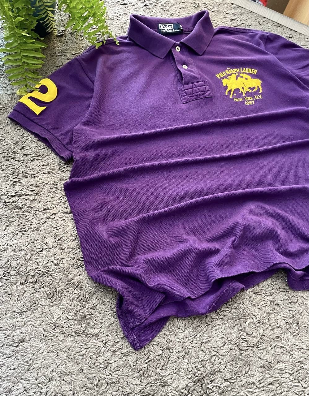 Polo Ralph Lauren × Vintage 00s Polo Ralph Lauren T-Shirt Streetwear Chief Keef Logo Y2k Size US XL / EU 56 / 4 - 6 Thumbnail