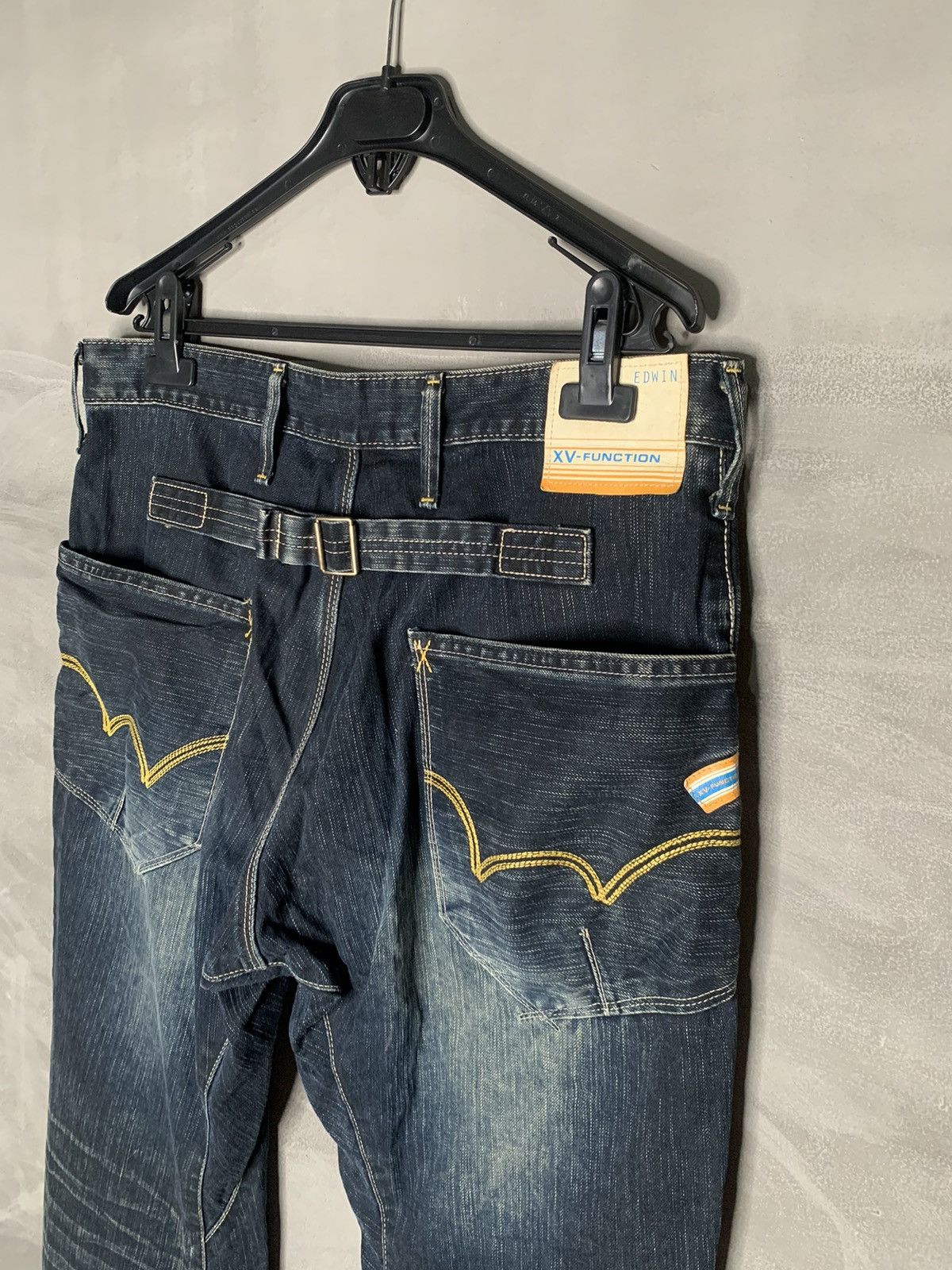 Edwin Vintage Edwin XV Function Buckleback Baggy Denim Jeans Size US 34 / EU 50 - 3 Thumbnail