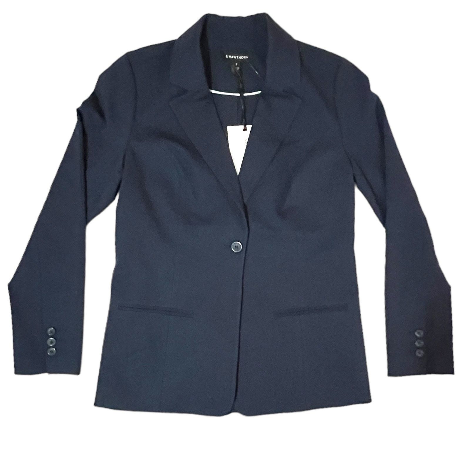 Other Lisa Long Line Ponte Blazer - Stitch Fix One Button Closure Size M / US 6-8 / IT 42-44 - 10 Thumbnail