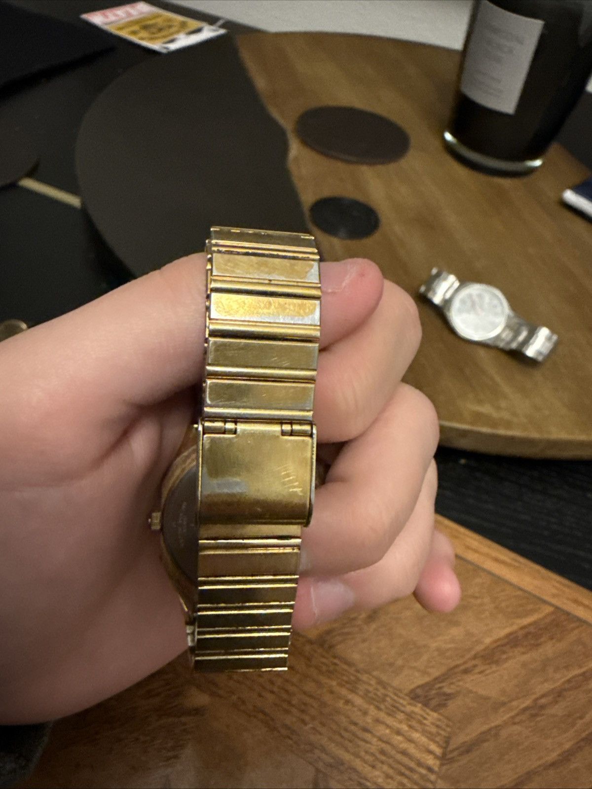 Bulova Rare Vintage Bulova Hexagonal Tv Shape Quartz Day Date Size ONE SIZE - 2 Thumbnail