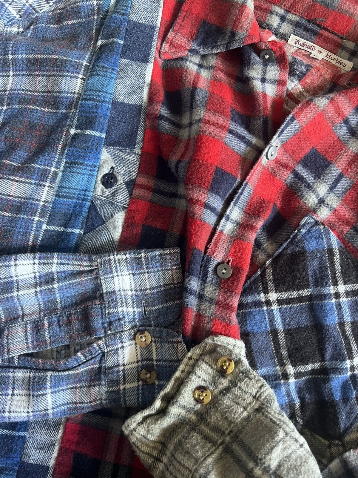 Needles Rebuild by Needles Flannel Size US M / EU 48-50 / 2 - 5 Thumbnail