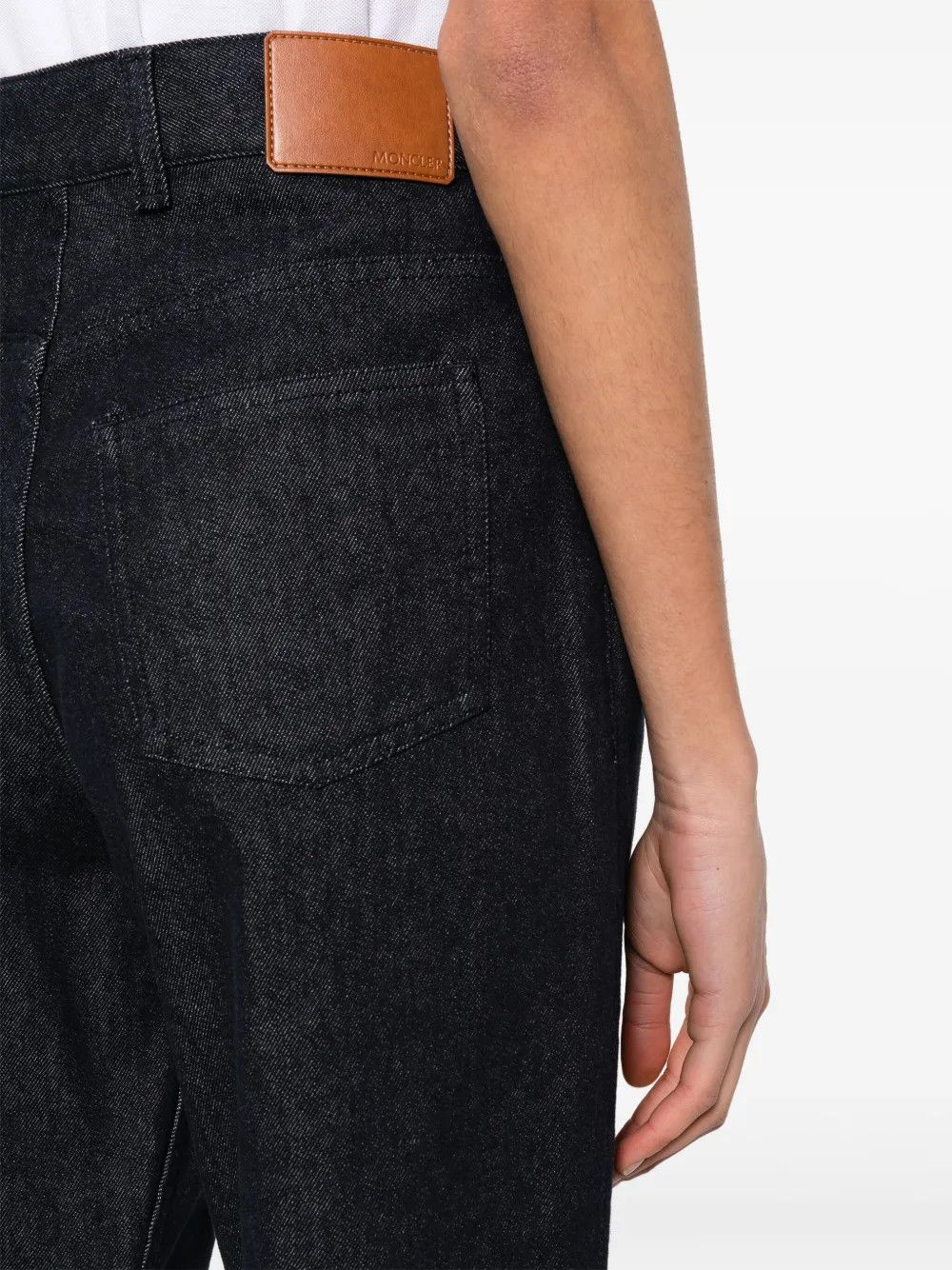 Moncler o1y1125 Denim Pant in Blue Size 28" / US 6 / IT 42 - 3 Thumbnail