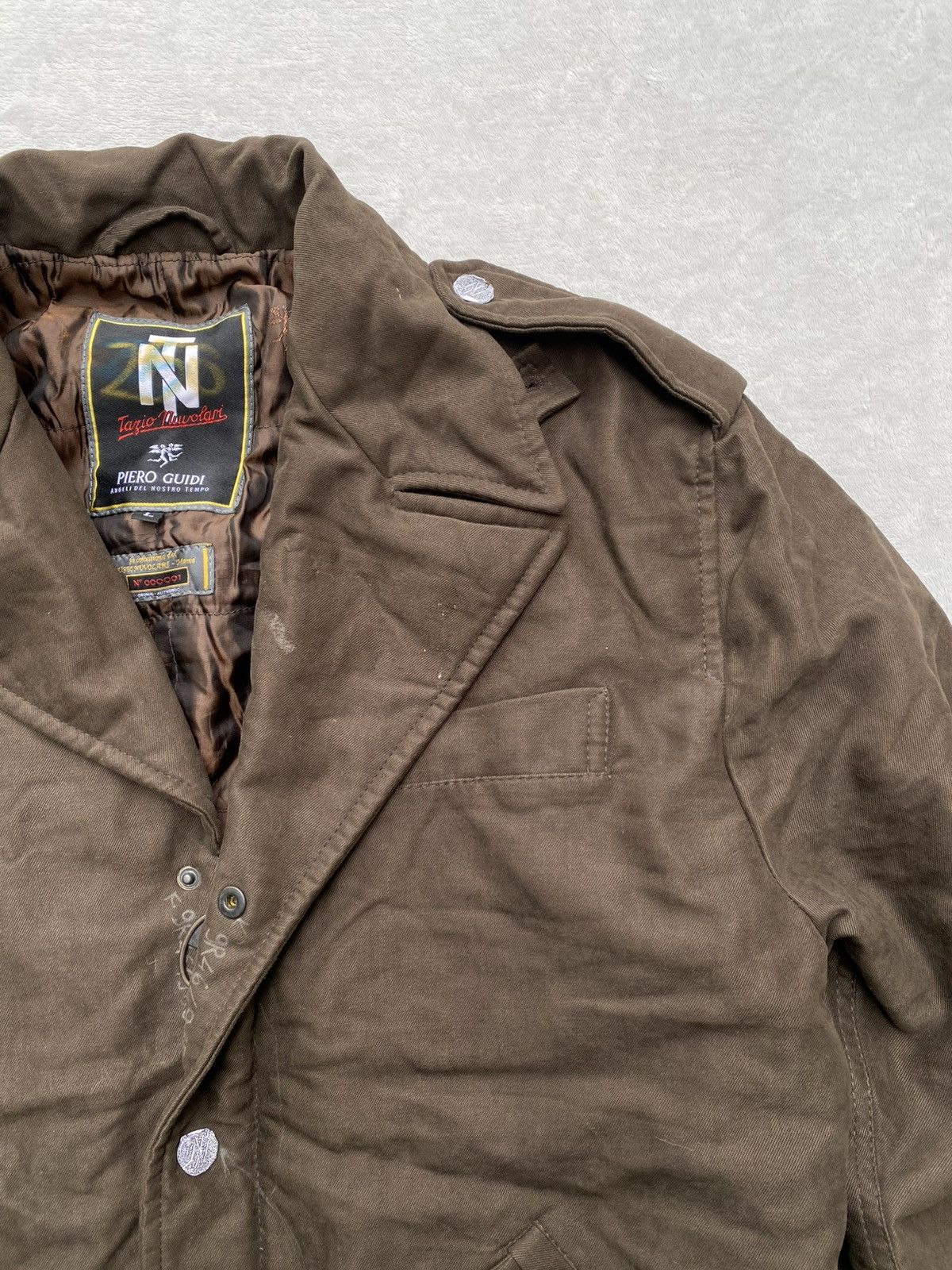 Other Piero Guidi x Tazio Nuvolari Raw Sample Moleskin Jacket Size US L / EU 52-54 / 3 - 4 Thumbnail