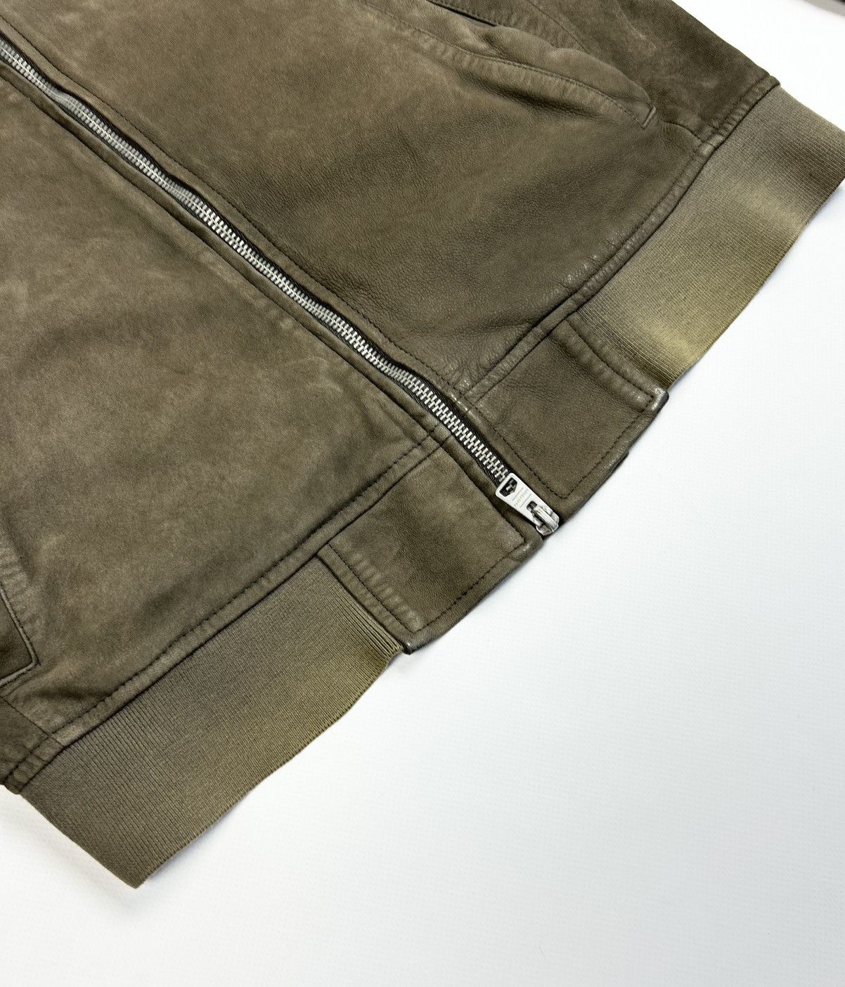 Allsaints Vintage AllSaints Leather Bomber Jacket Double Colour y2k Size US M / EU 48-50 / 2 - 13 Thumbnail