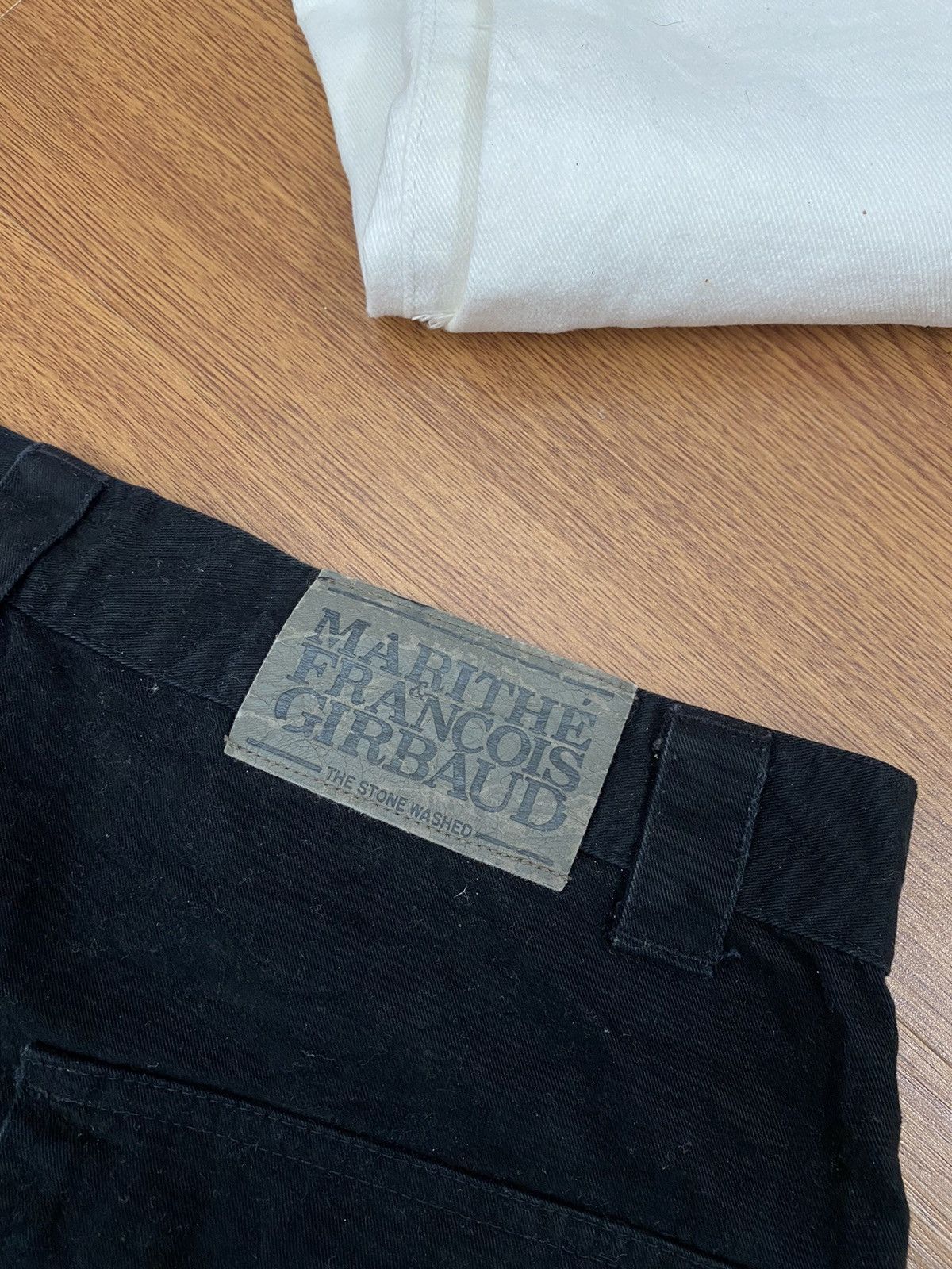 Marithe + Francois Girbaud Marithe Francois Girbaud the stone washed black cargo pants Size US 30 / EU 46 - 6 Thumbnail