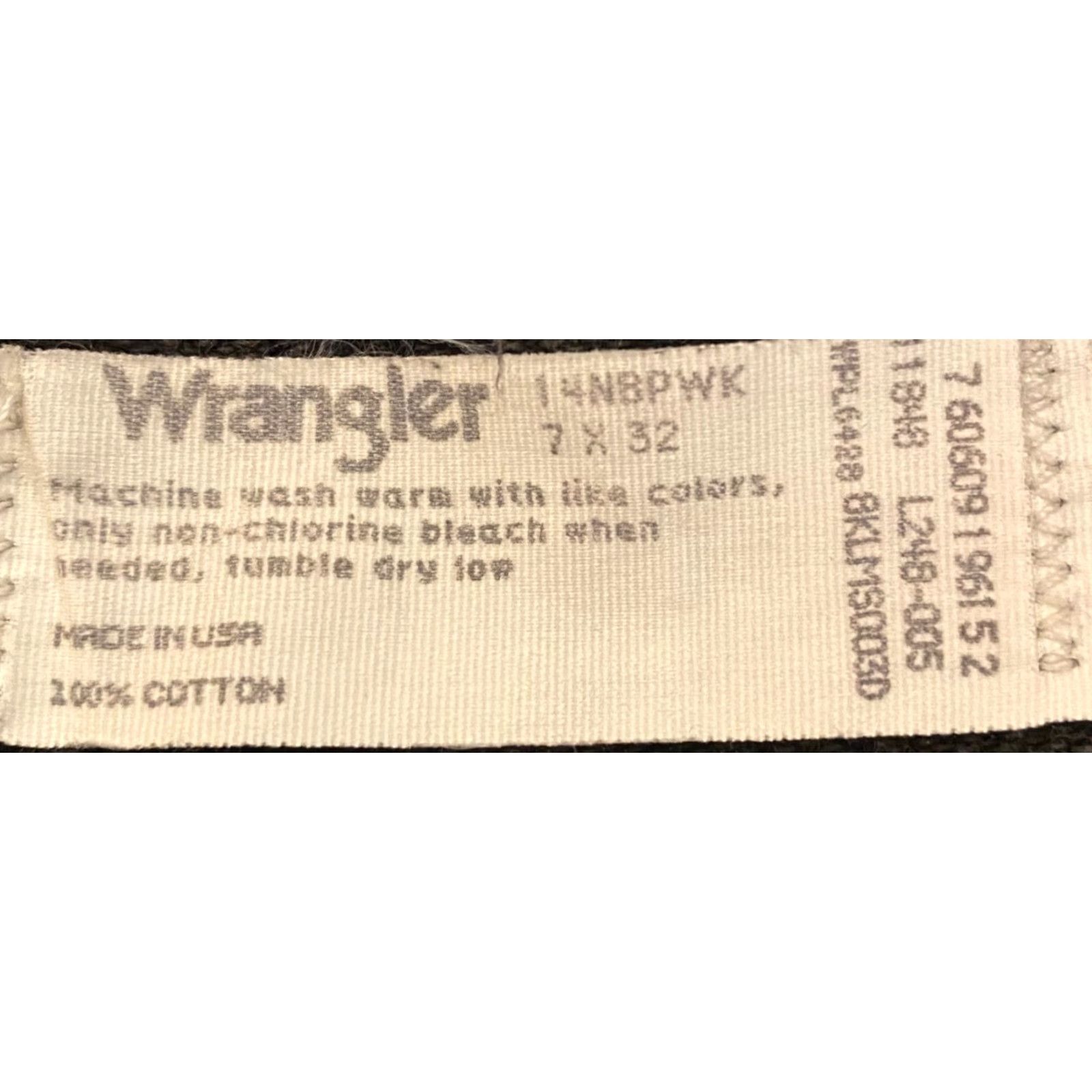 VINTAGE Wrangler Western Mom Jeans Women's Cowgirl Rodeo Black Size 7 Jeans
