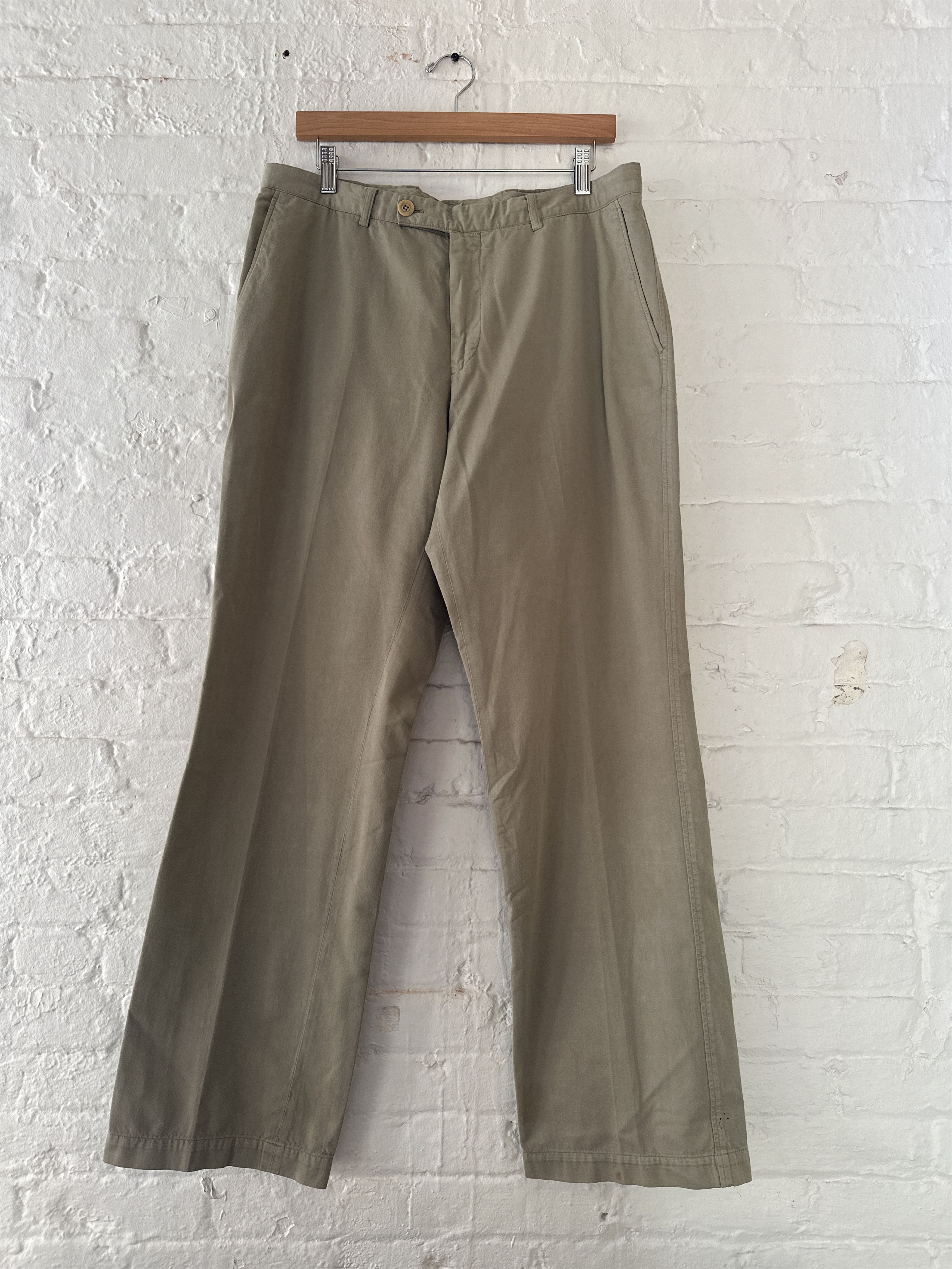 Dries Van Noten Dries Van Noten Straight Leg Trousers Size US 34 / EU 50 - 1 Thumbnail