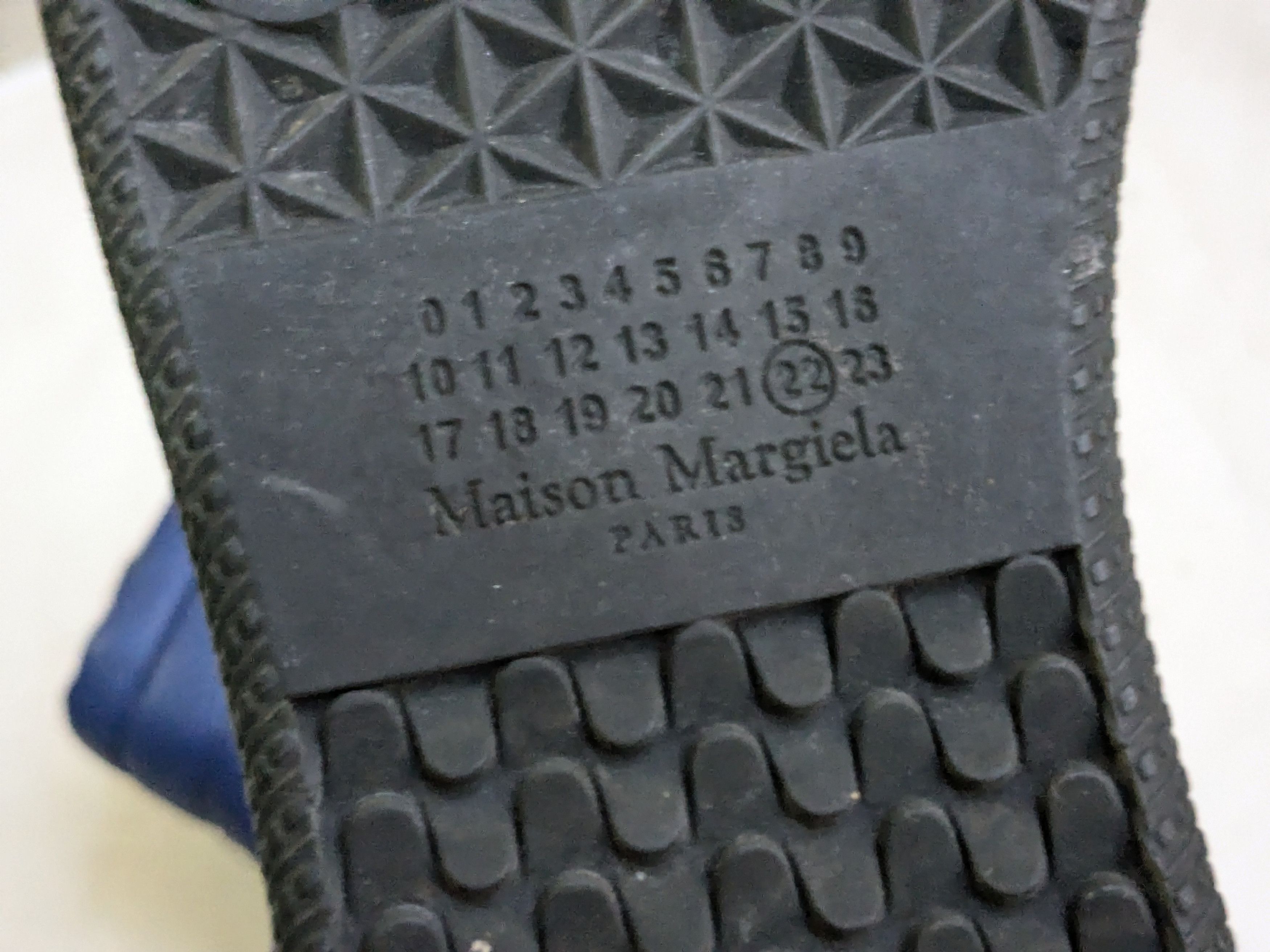 Maison Margiela Maison Margiela Future Blue 8 41 High Tops Leather Size US 8 / EU 41 - 17 Thumbnail
