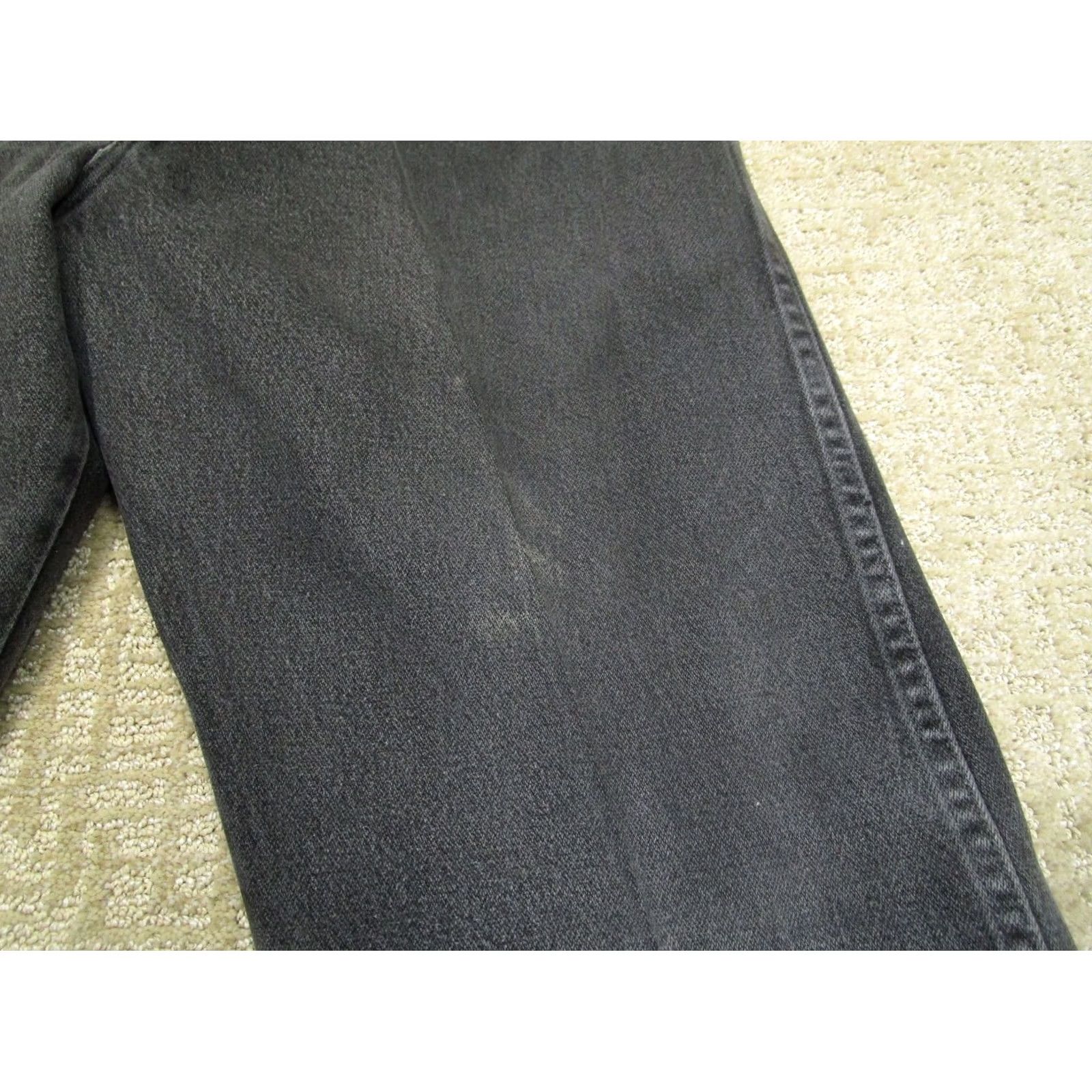 Wrangler Wrangler Jeans Men 38x30 Black Cowboy Cut Original Fit Western Pants Faded Size US 38 / EU 54 - 3 Thumbnail