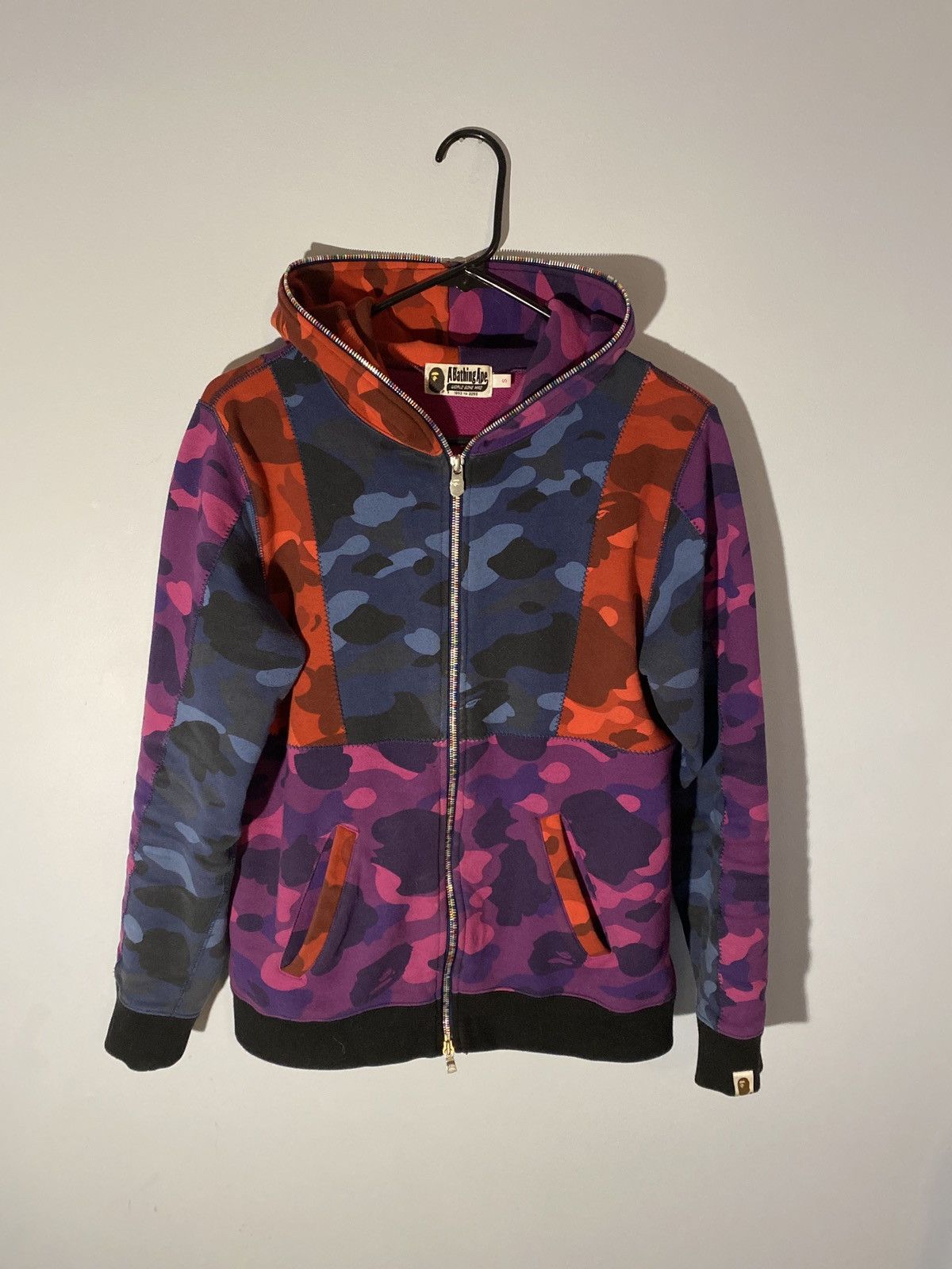 Bape MULTI COLORED BAPE FULL ZIP Size US S / EU 44-46 / 1 - 1 Thumbnail