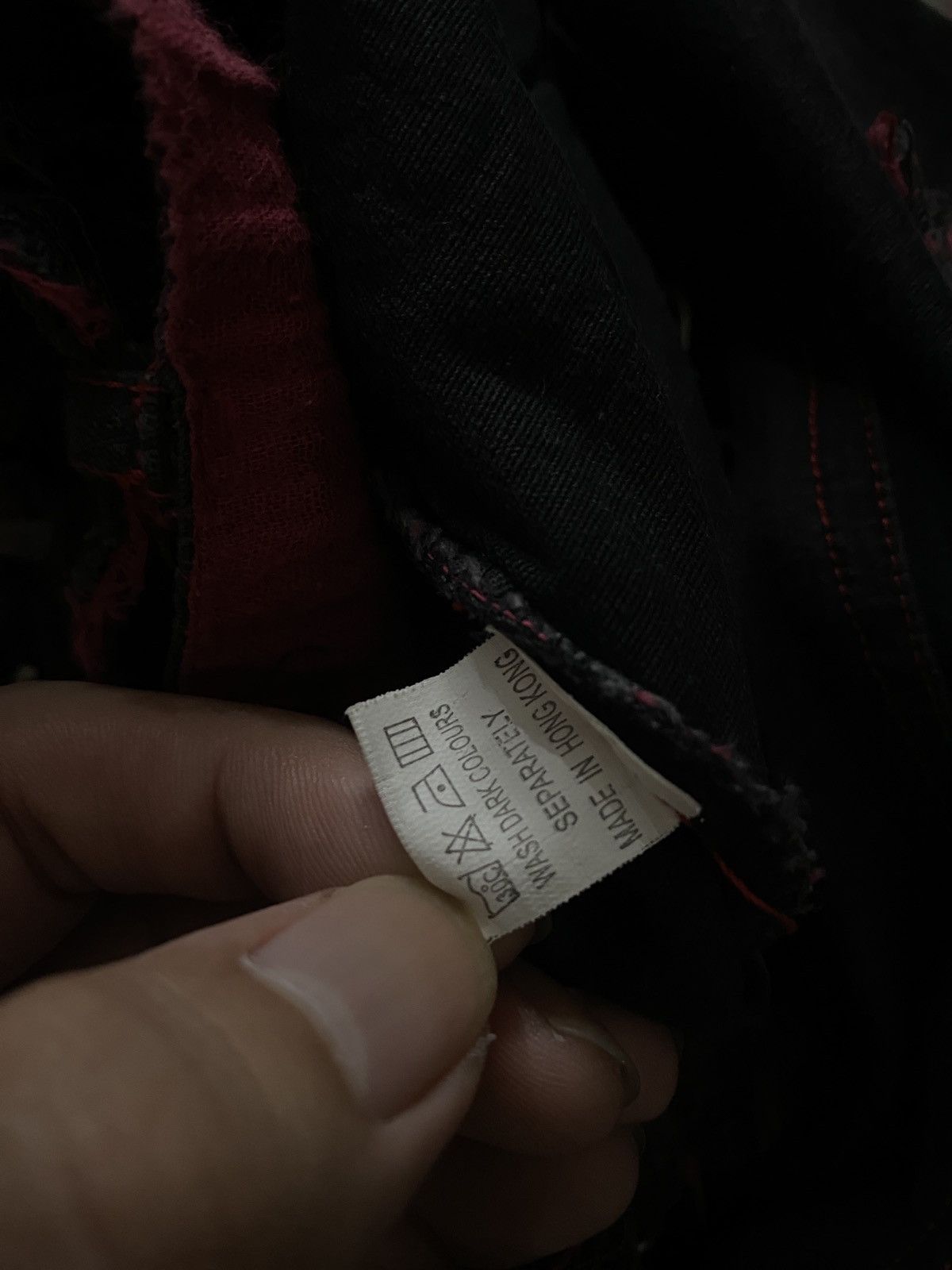 Hysteric Glamour 2000's Gothic Lolita Punk Bondage Laced Up Pants Size US 26 / EU 42 - 11 Thumbnail