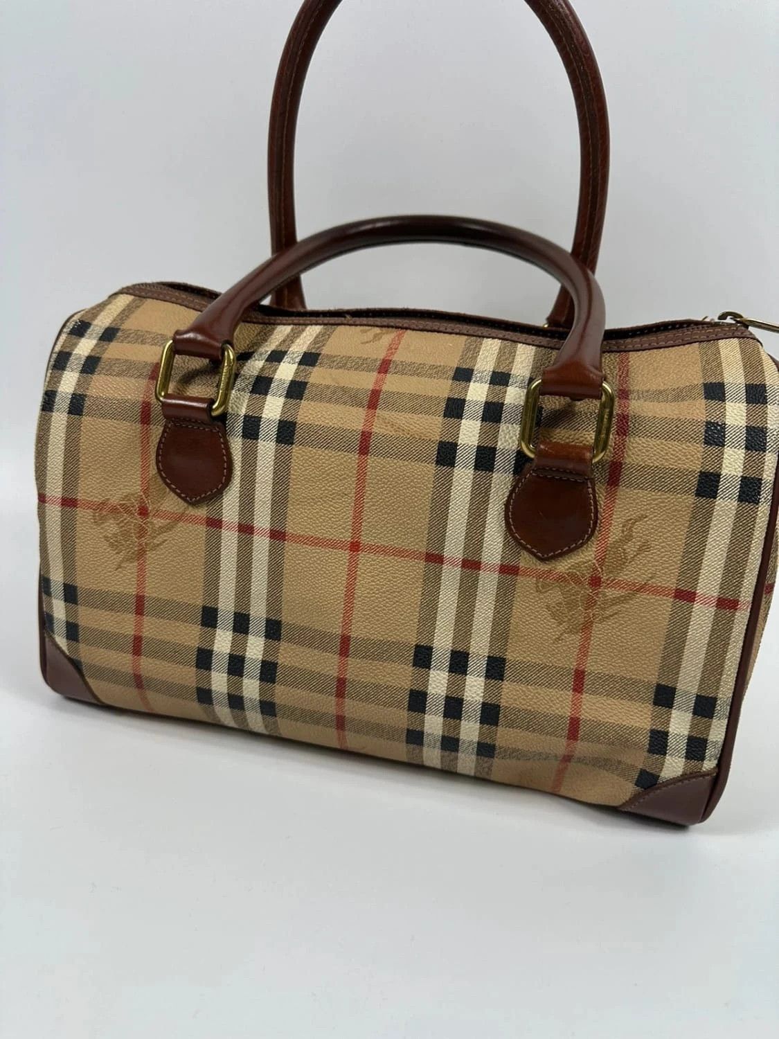 Burberry Burberry's Small Boston Speedy Travel Bag Size ONE SIZE - 9 Thumbnail
