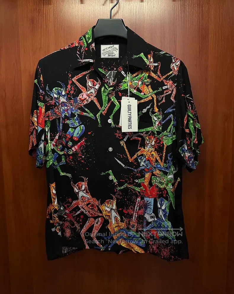 Other Wacko Maria Neckface Collaboration Short Sleeve Shirt Size US S / EU 44-46 / 1 - 1 Thumbnail