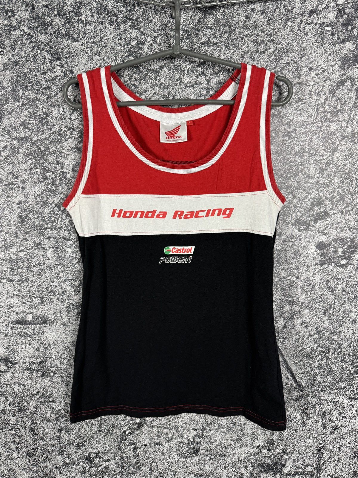 Honda Honda Racing Tank Top Sleeveless Castrol Official Product Size L / US 10 / IT 46 - 2 Thumbnail