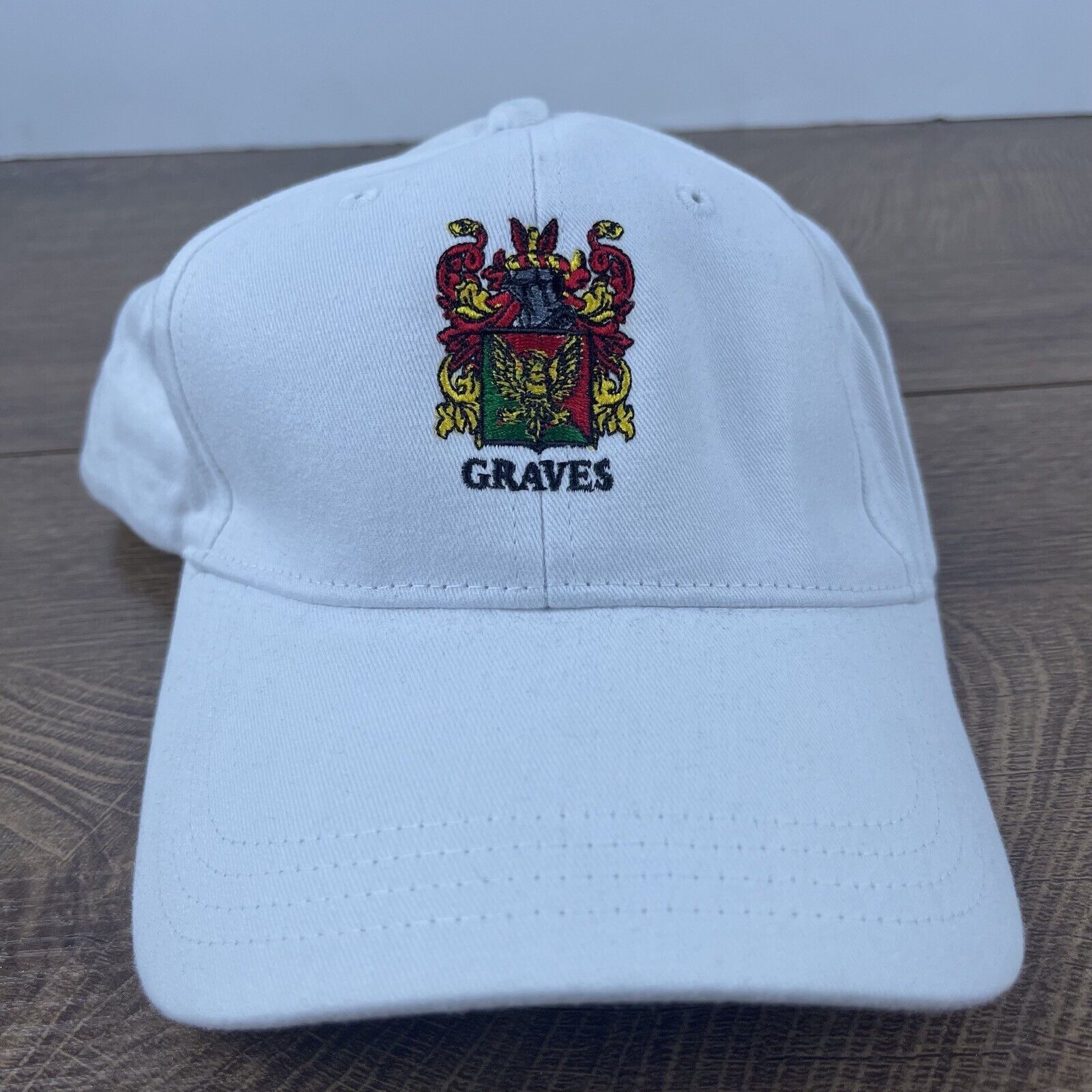 Other Graves Hat White Cap Hat Graves Adjustable Hat White Adult H Size ONE SIZE - 2 Thumbnail