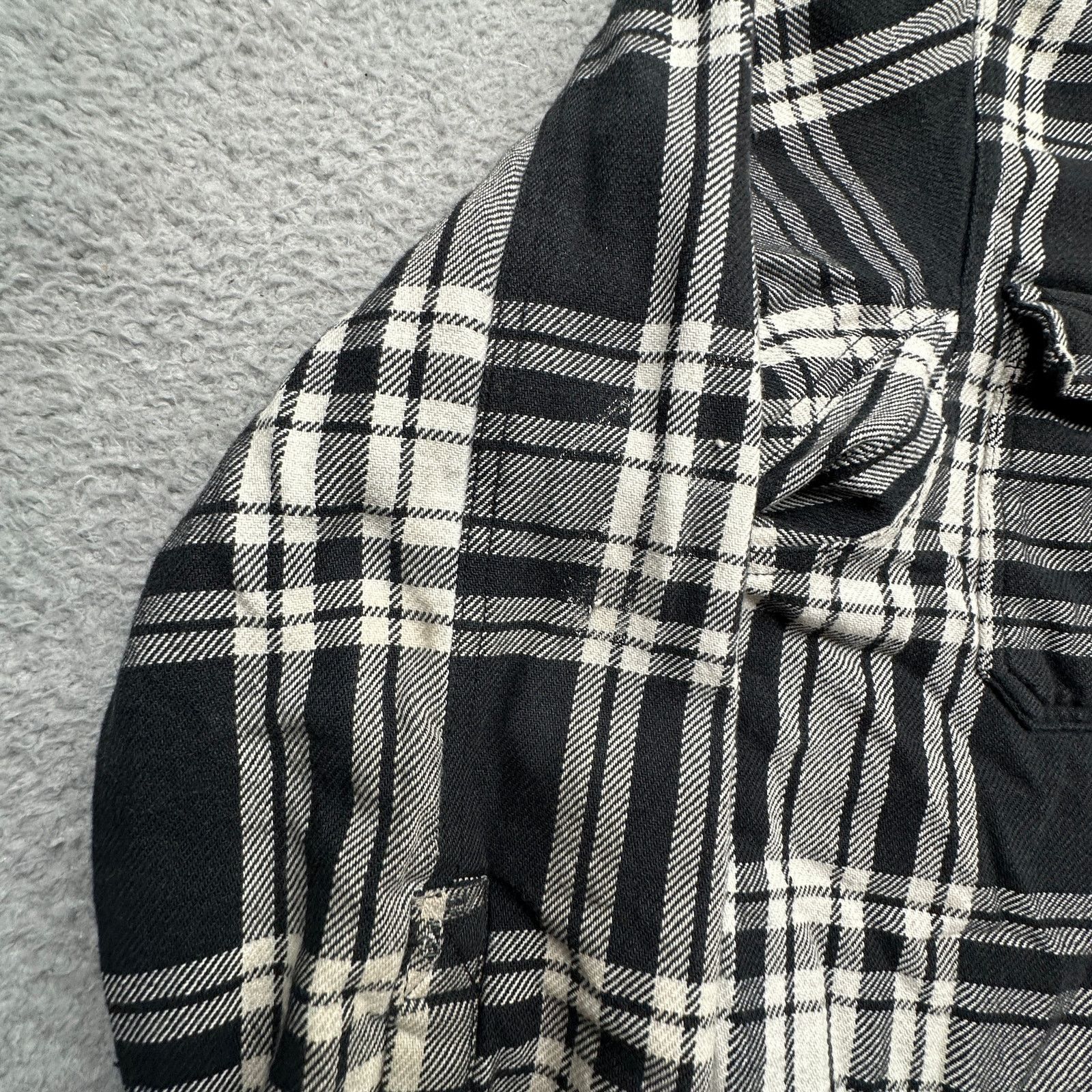 Duluth Trading Company Duluth Trading Co Flannel Fleece Lined Button Shirt Large Size US L / EU 52-54 / 3 - 11 Thumbnail