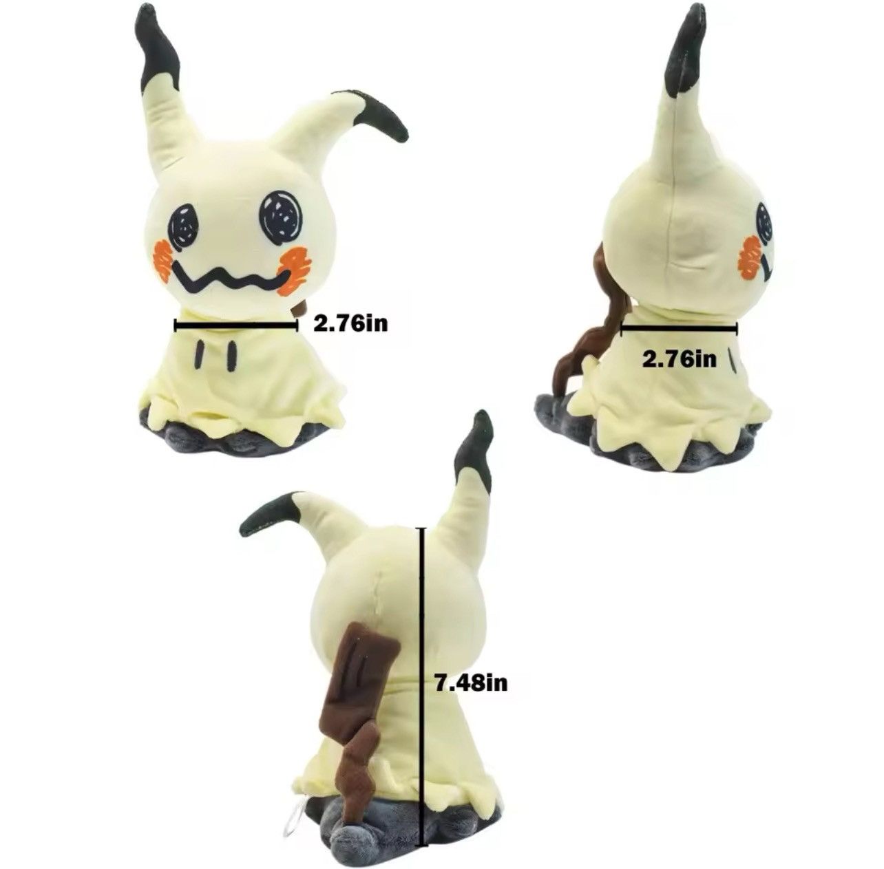 Japanese Brand × Vintage Mimikyu Eevee Stuffed Plush Toy Size ONE SIZE - 3 Thumbnail