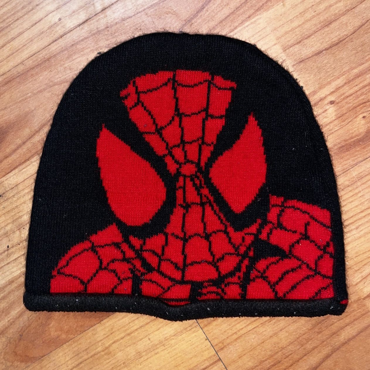 Vintage Vintage Spider-Man Beanie Y2K 00’s Rare Dual Side Size ONE SIZE - 2 Thumbnail