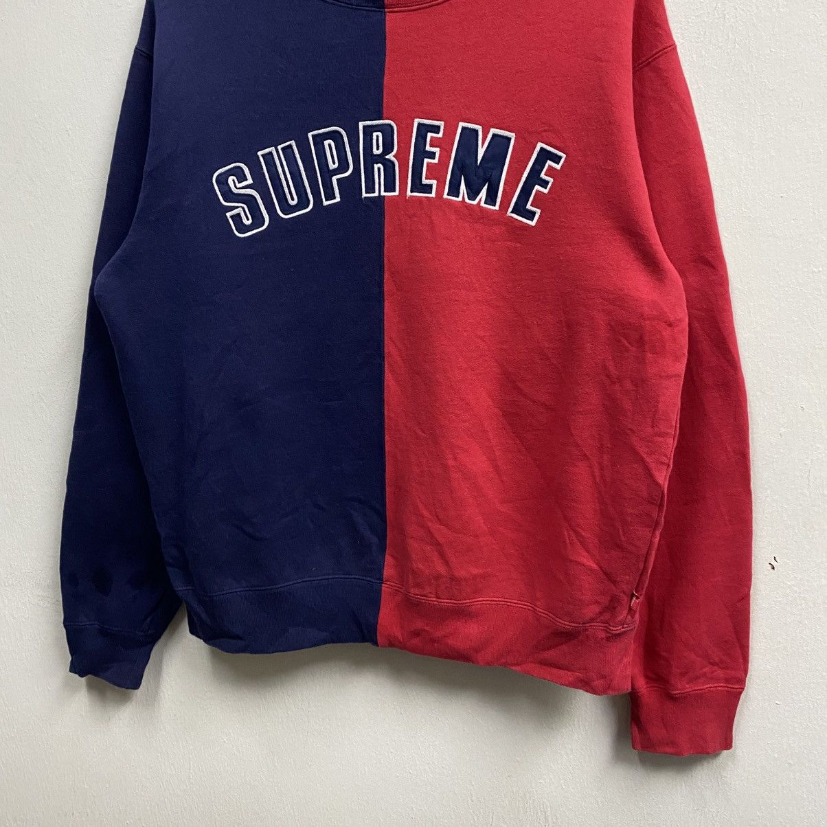 Supreme Supreme Split Crewneck Sweatshirt Size US M / EU 48-50 / 2 - 4 Thumbnail