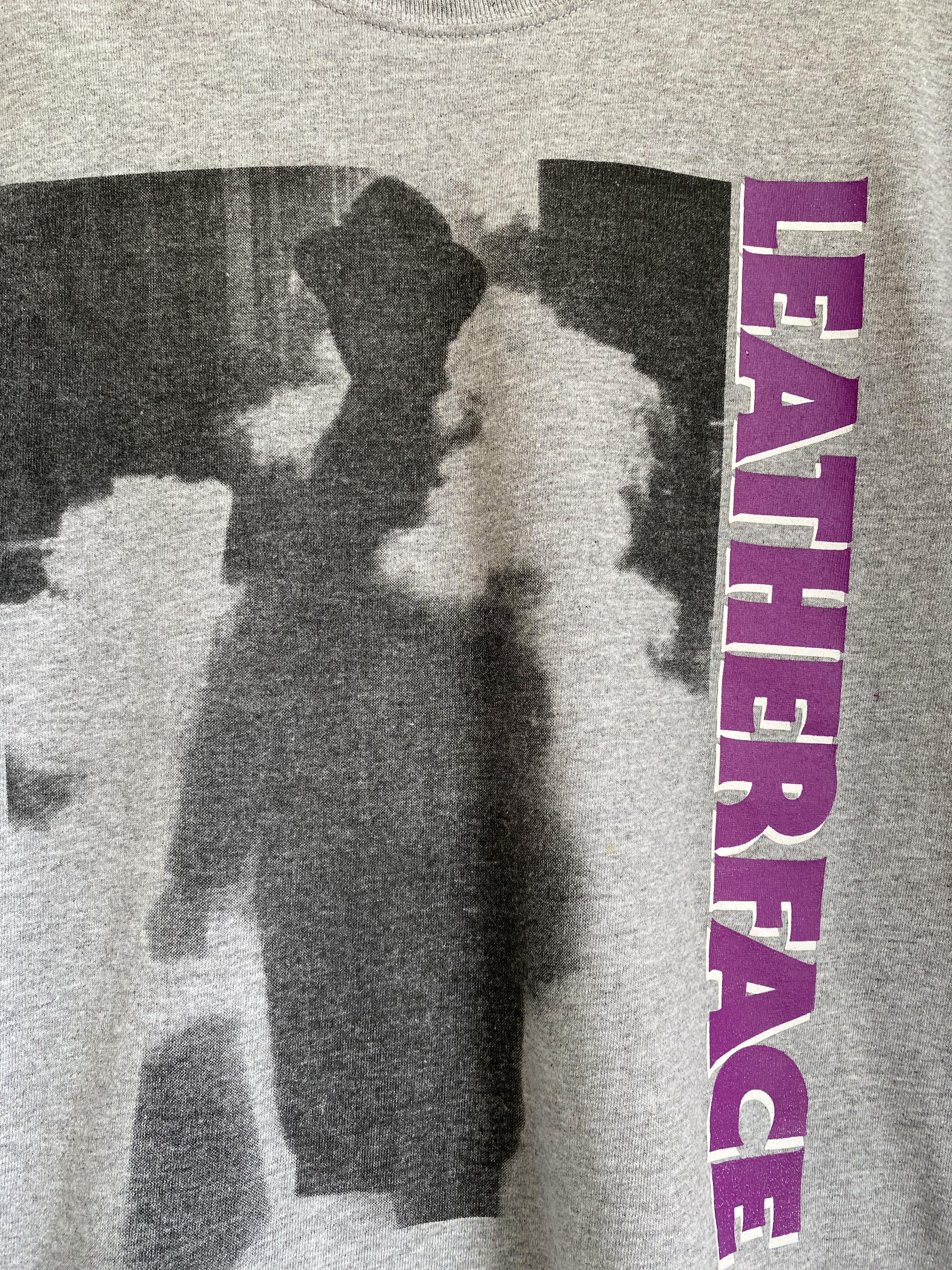 Vintage Vintage 2000s Texas chainsaw massacre leather face t-shirt Size US S / EU 44-46 / 1 - 4 Thumbnail