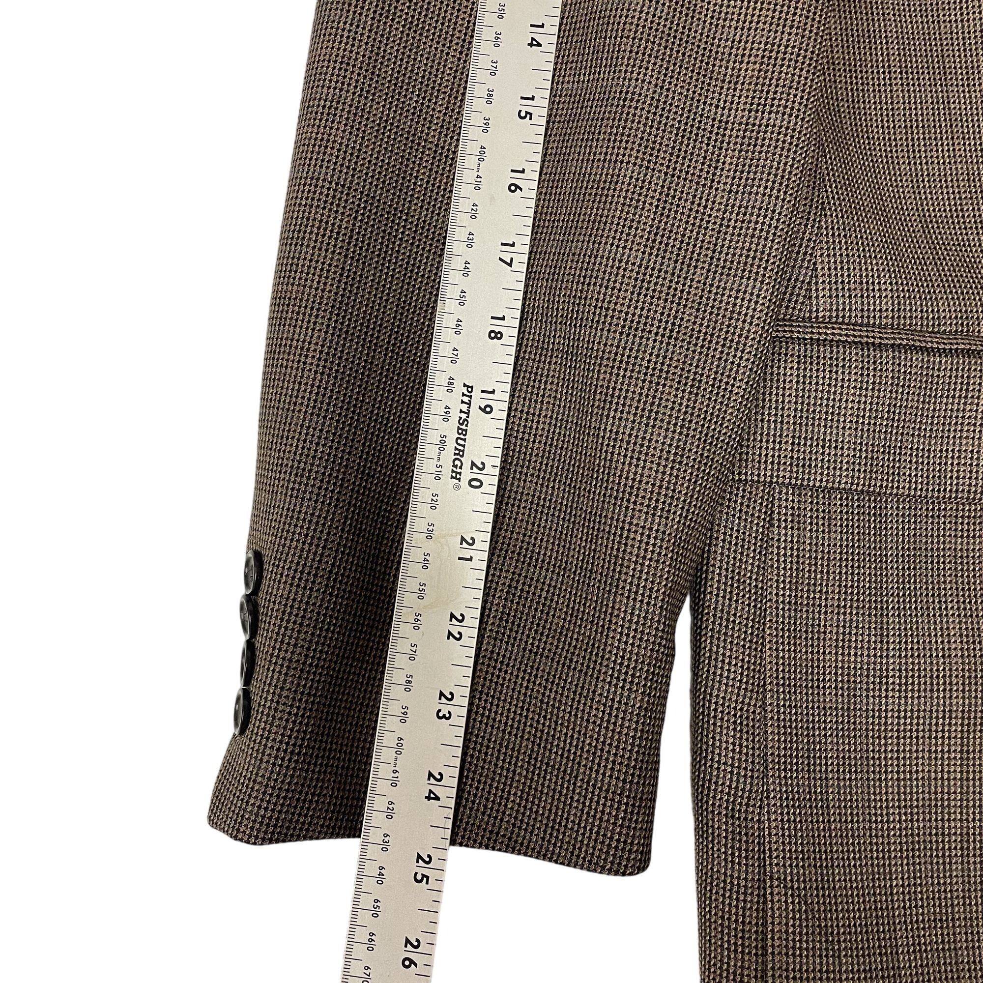 Joseph & Feiss Joseph & Feiss Sport Coat HOUNDSTOOTH 3 btn Jacket Size 42R - 6 Thumbnail