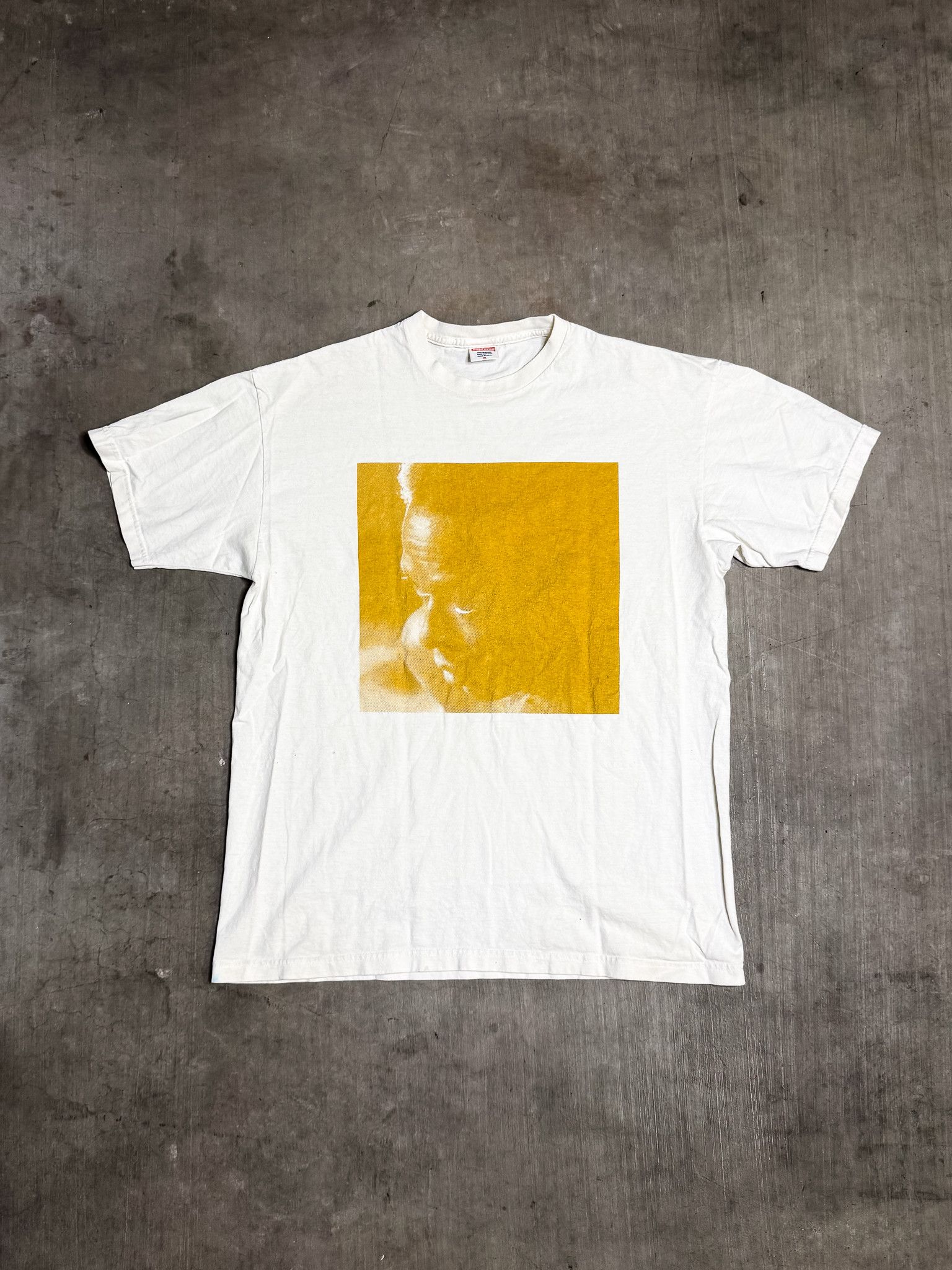 Supreme Supreme Miles Davis To Be Kind 2008 Orange Box Logo Tee Size US XL / EU 56 / 4 - 2 Thumbnail