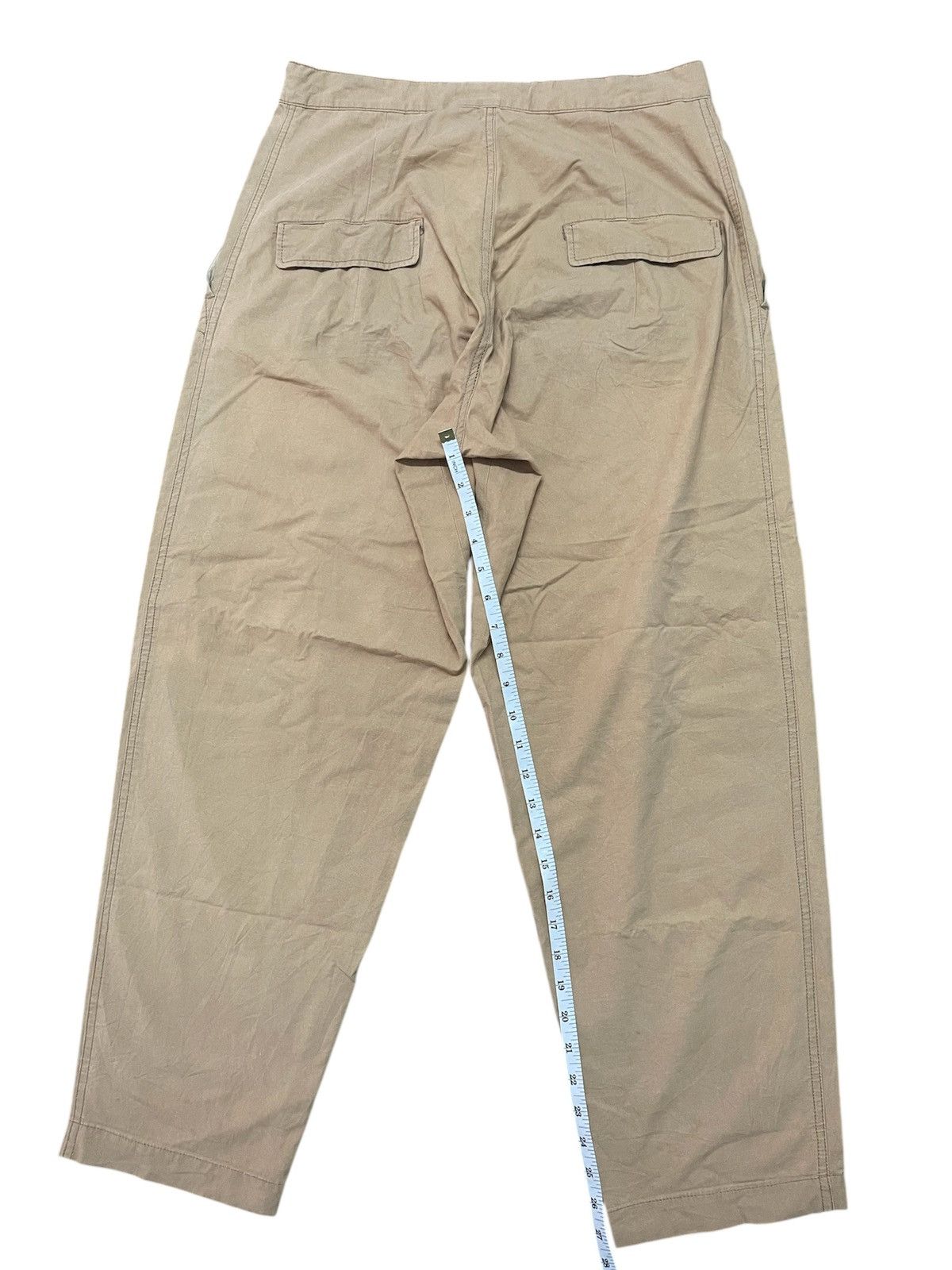 Y's × Yohji Yamamoto Archieve 80s Y's Single Pocket Wide Ballon Trouser Pants Size US 32 / EU 48 - 16 Thumbnail
