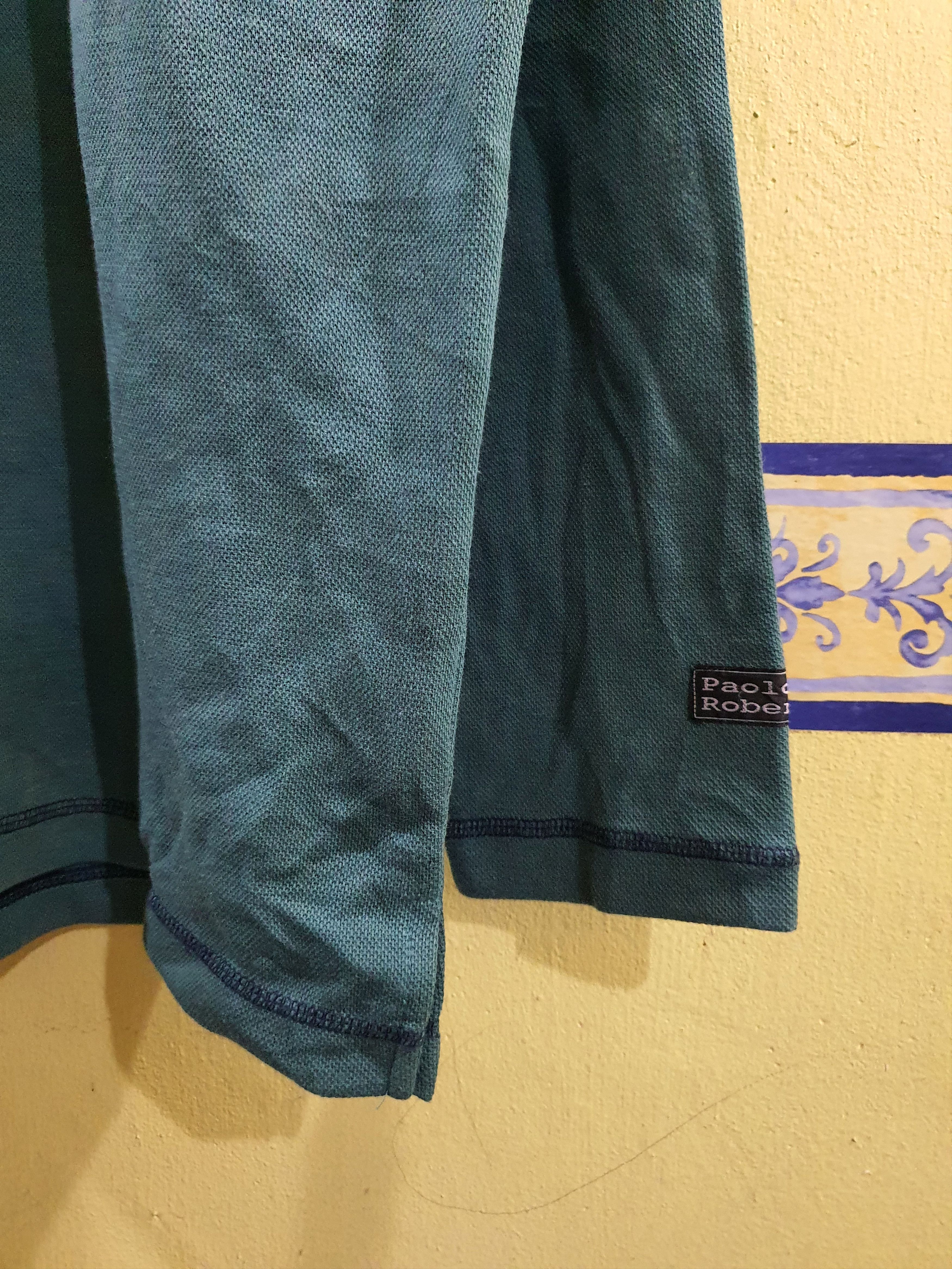 Roberto Cavalli Vtg henley shirt with an embroidered "Paolo Roberto" Size US M / EU 48-50 / 2 - 6 Thumbnail