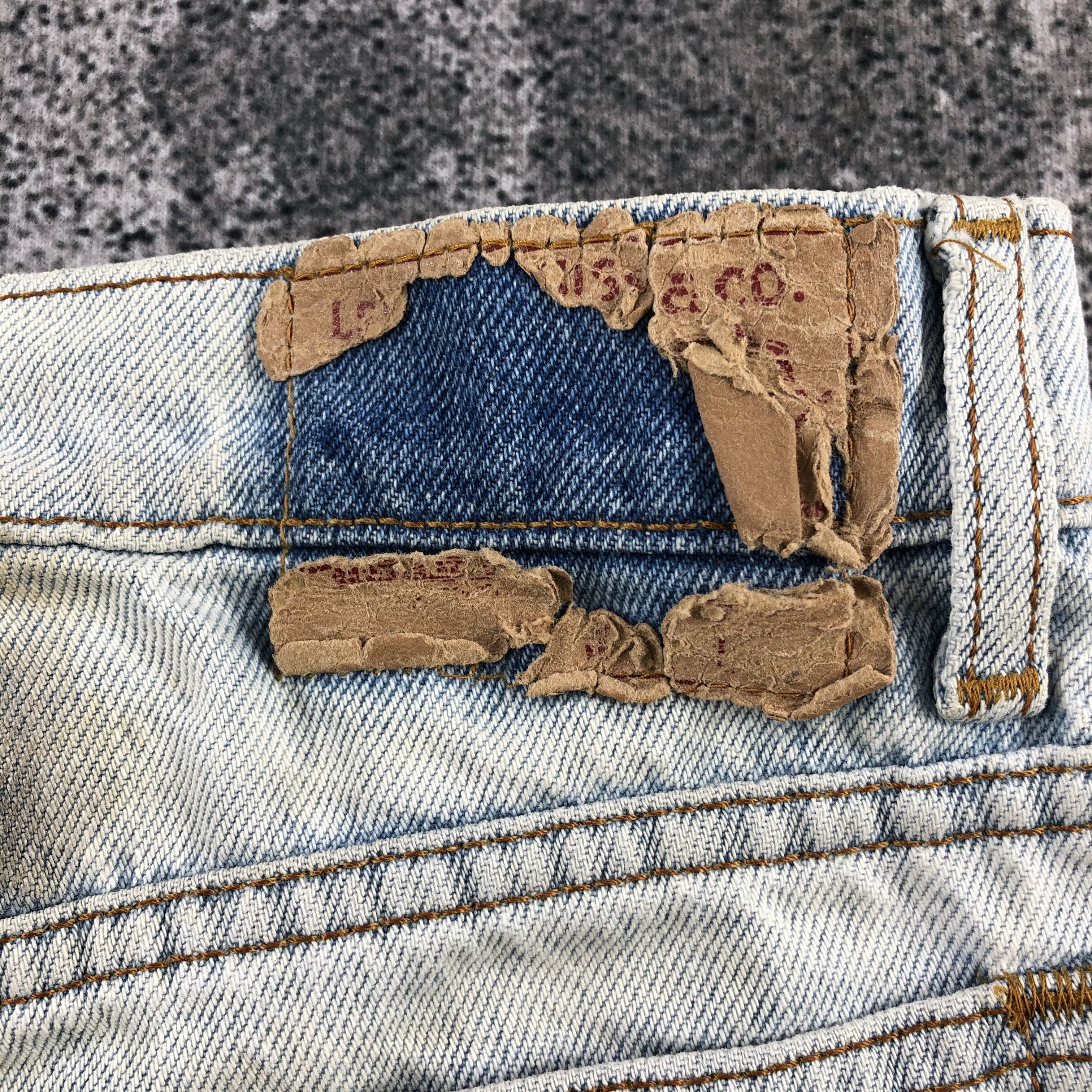 Levi's Vintage Levi's 502 Jeans Dirty Medium Wash Denim KJ896 Size US 29 - 5 Thumbnail