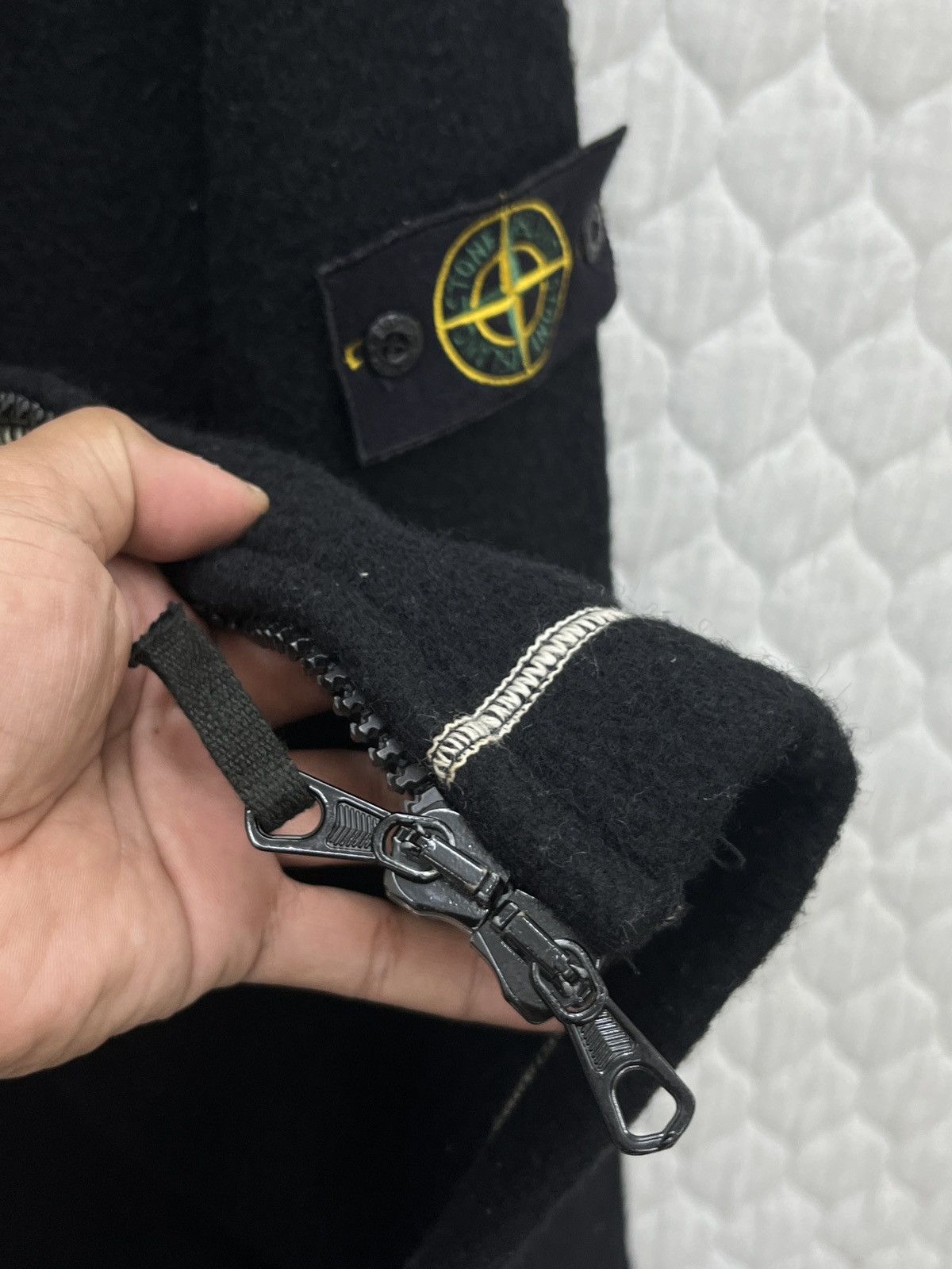 Stone Island 🔥🔥🔥STEALS STONE ISLAND AW2003 WOOL JACKET Size US L / EU 52-54 / 3 - 13 Thumbnail