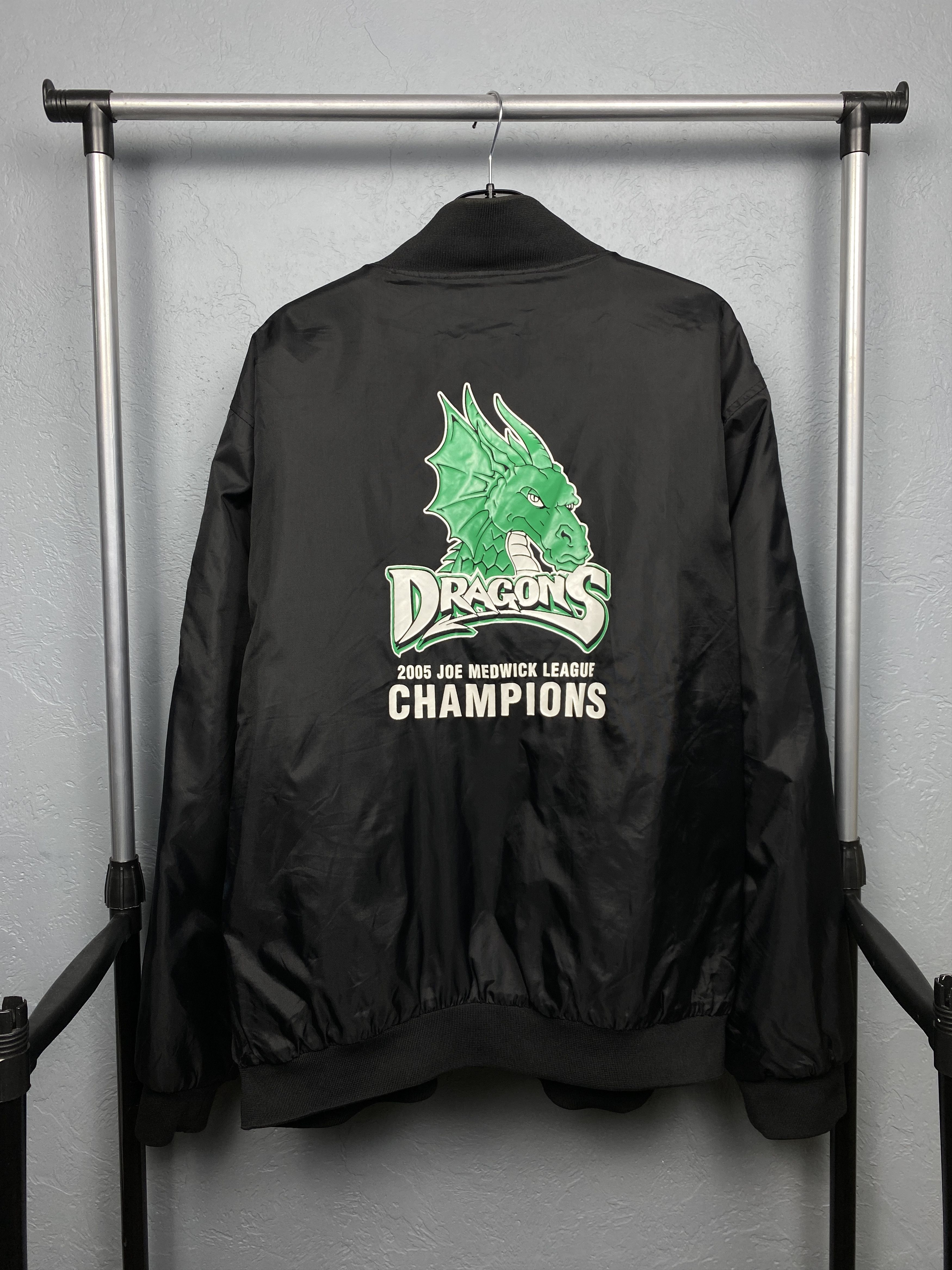 Holloway Holloway Dragons Vintage Baseball Team Varsity Jacket Size US XXL / EU 58 / 5 - 1 Thumbnail
