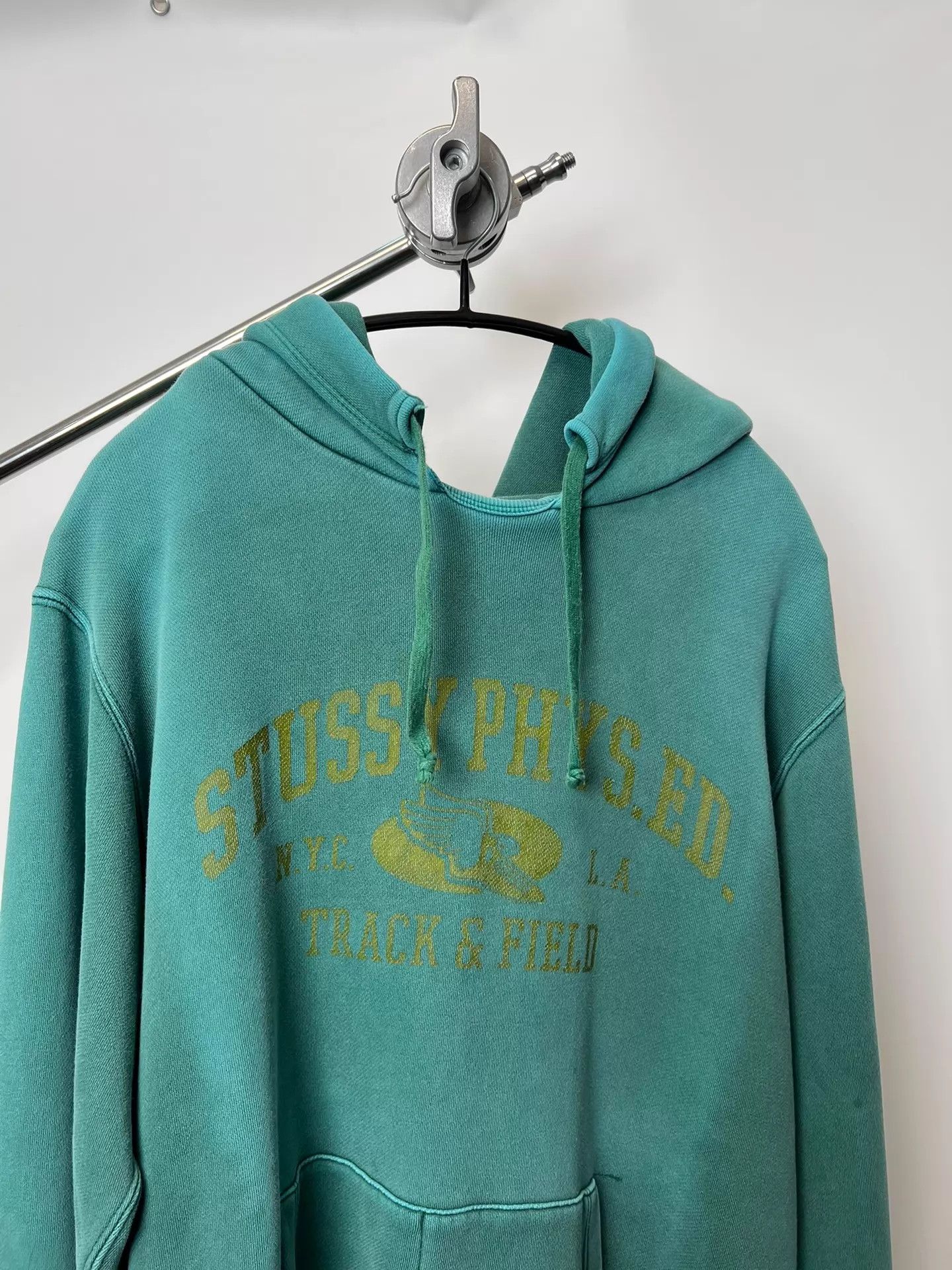 Stussy Stussy X Champion Vintage Dirty Dyed Washed Hoodie L Size US L / EU 52-54 / 3 - 3 Thumbnail