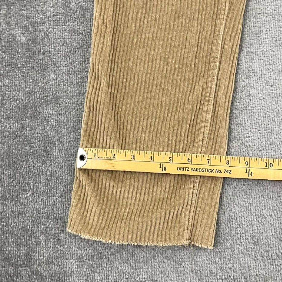 Quiksilver Quiksilver Pants 31 x 29 Relaxed Fit Brown Corduroy Trousers Beach Surf Mens Size US 31 - 7 Thumbnail