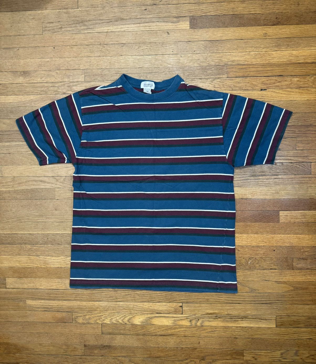 Vintage Vintage Striped Shirt Size US XL / EU 56 / 4 - 1 Thumbnail